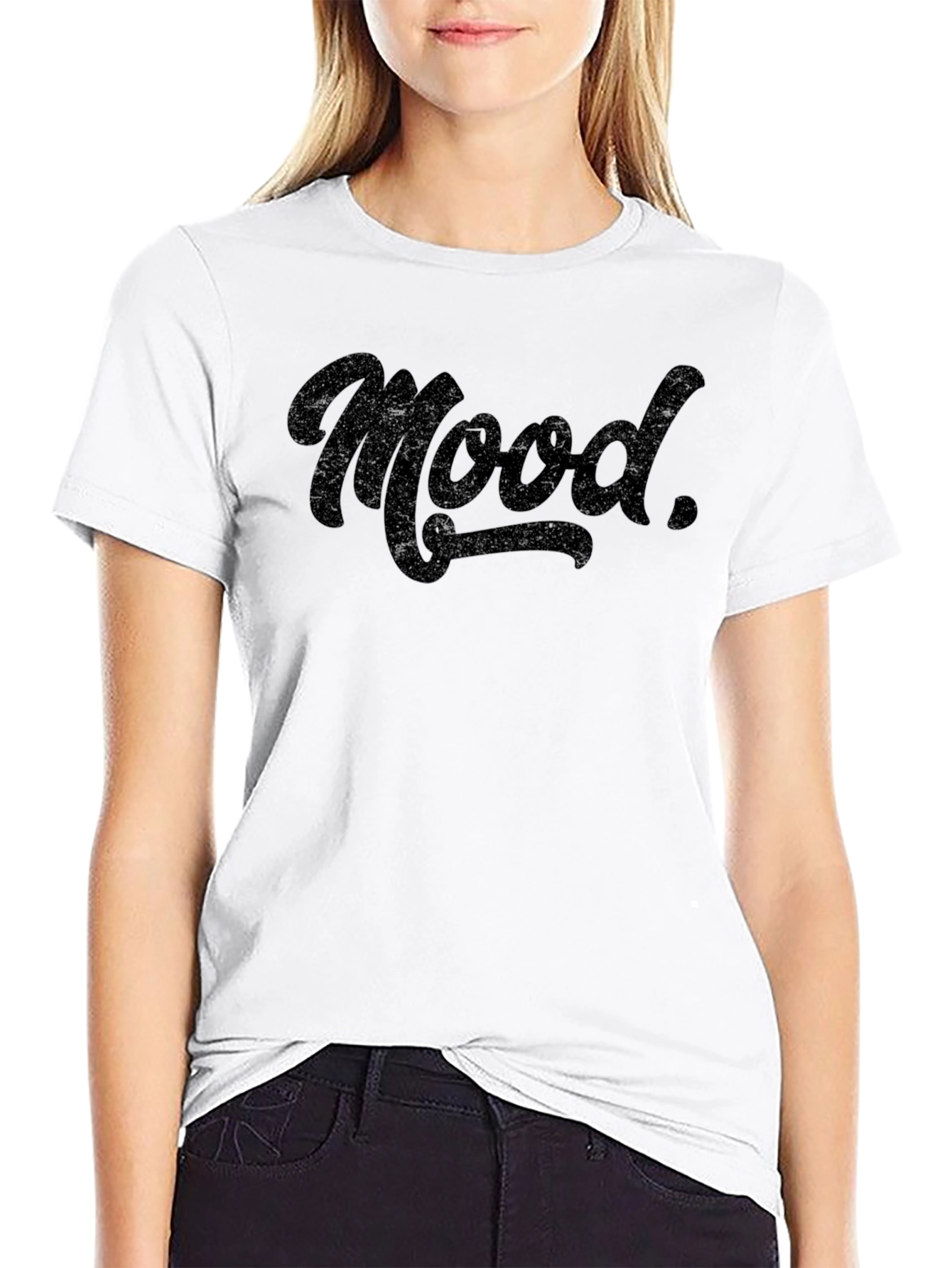 Black Mood Graphic T-Shirt - Casual Style view 9