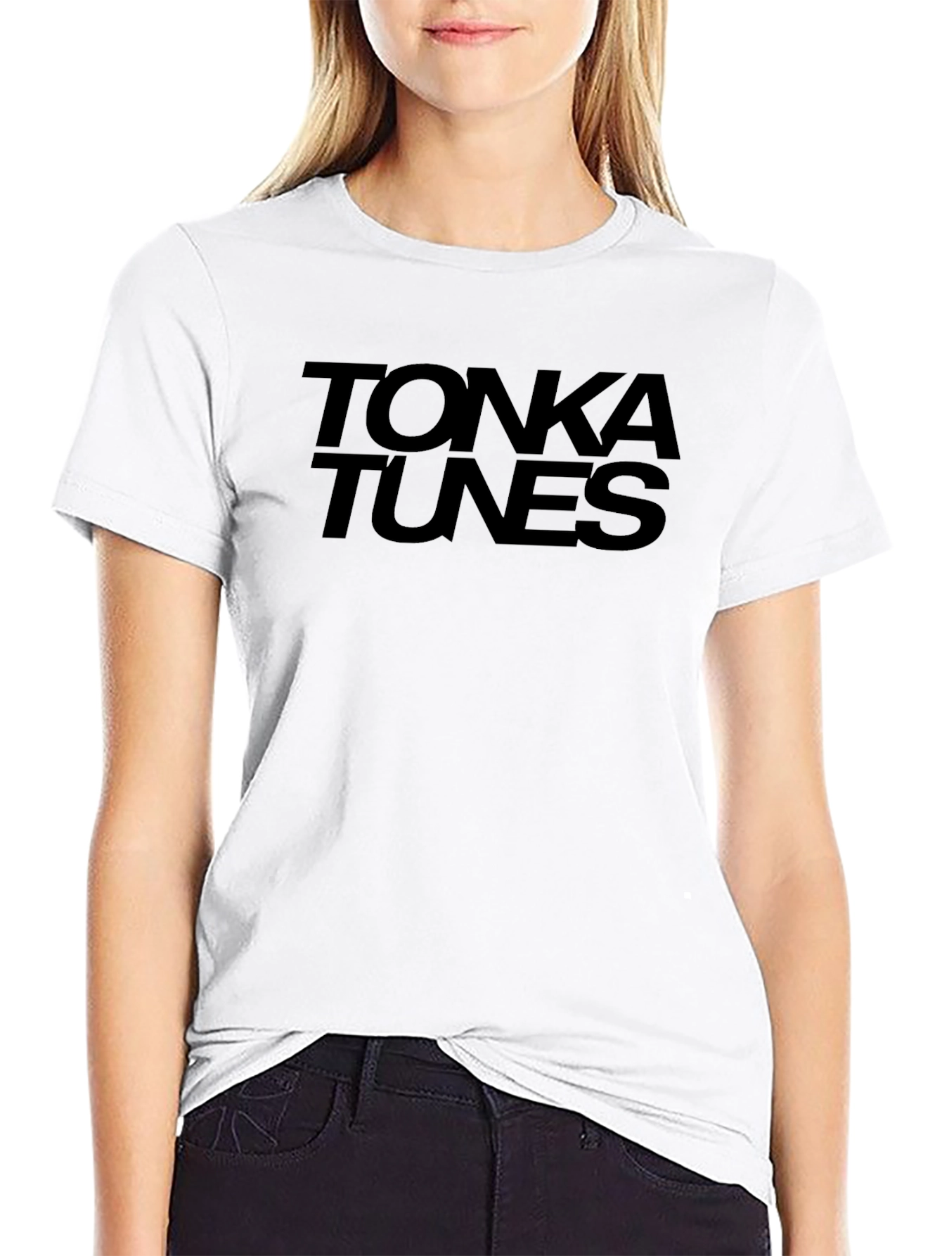 Black Tonka Tunes Black Graphic Tee view 9