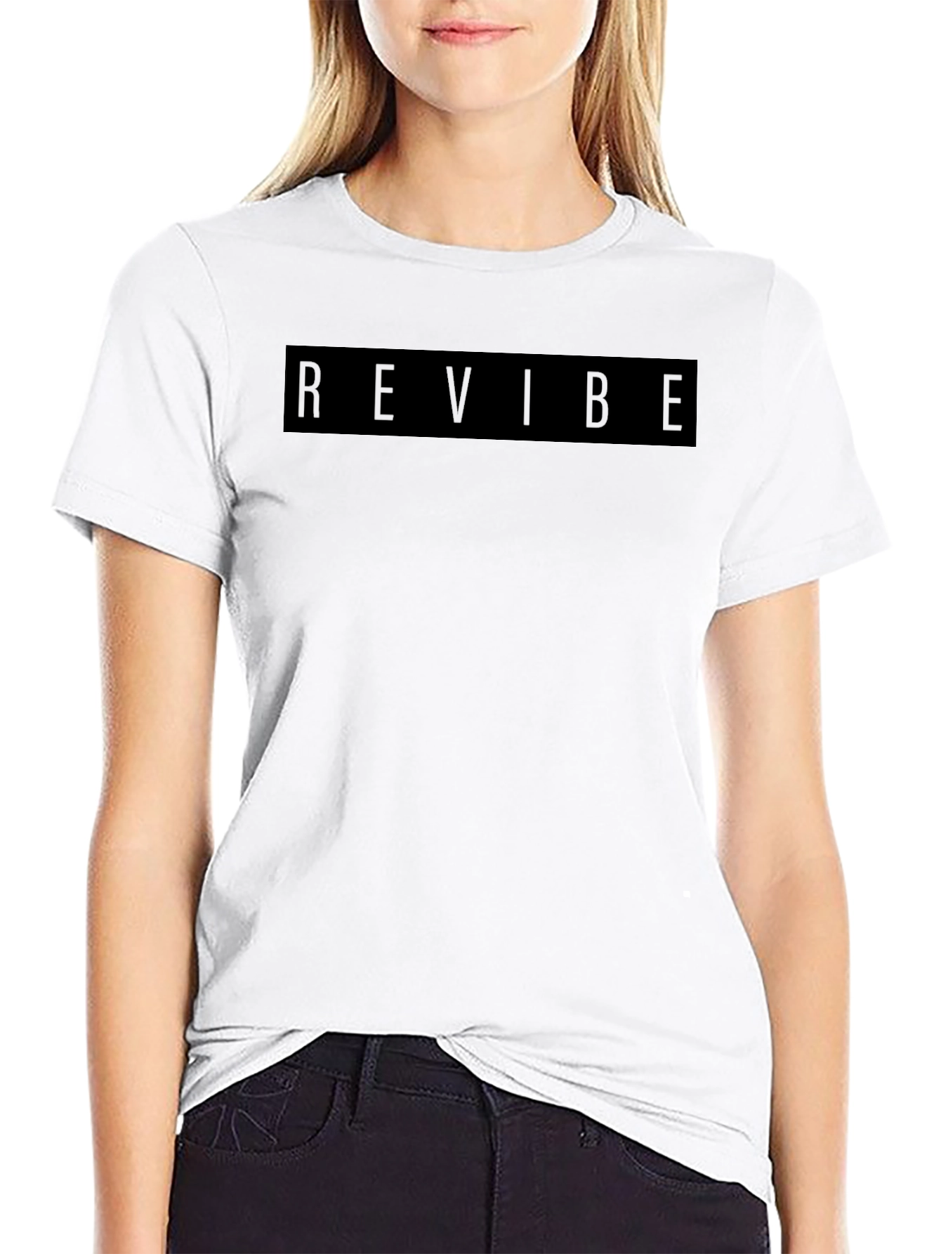Black Revibe Black Graphic Tee - Men's Casual Fashion view 9