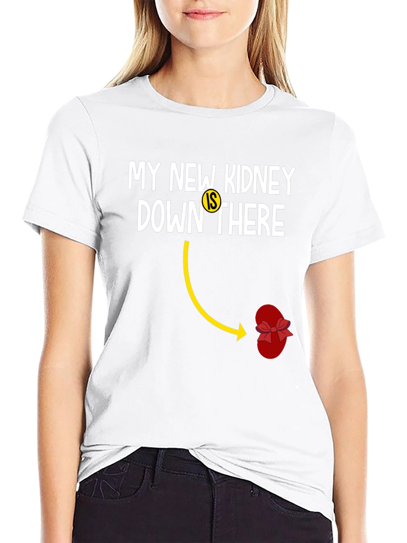 Black Funny Kidney Transplant T-Shirt view 9