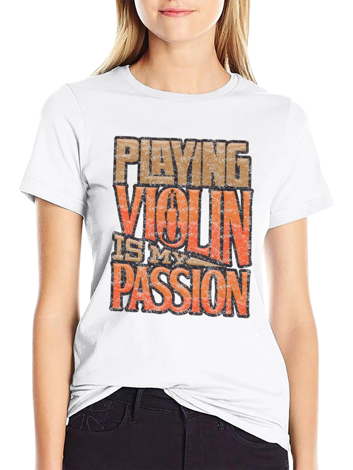 Black Violin Passion Graphic Tee view 9