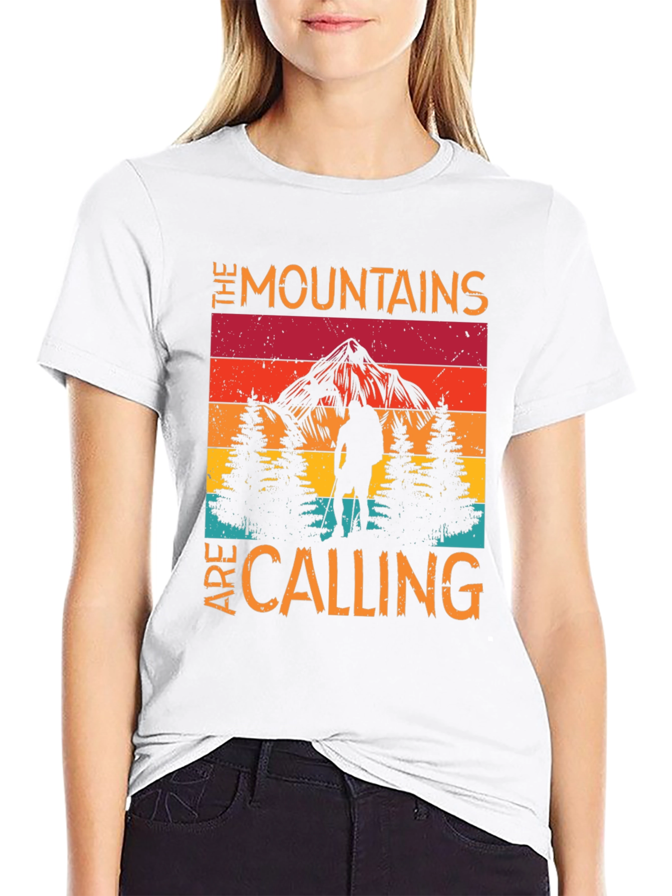 Black Mountains Are Calling Men's Graphic Tee view 9