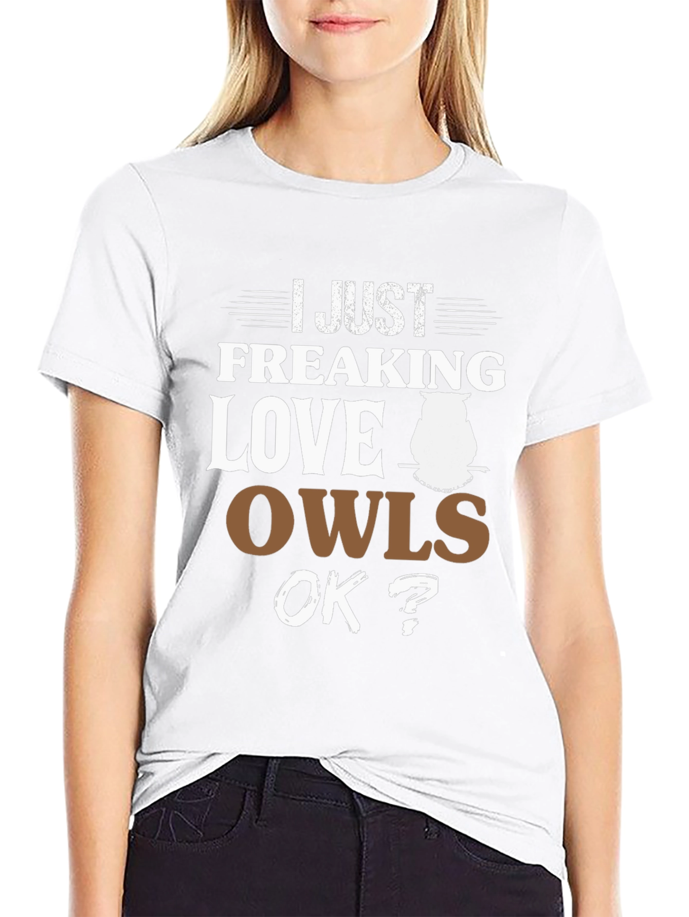 I Just Freaking Love Owls T-Shirt - 9