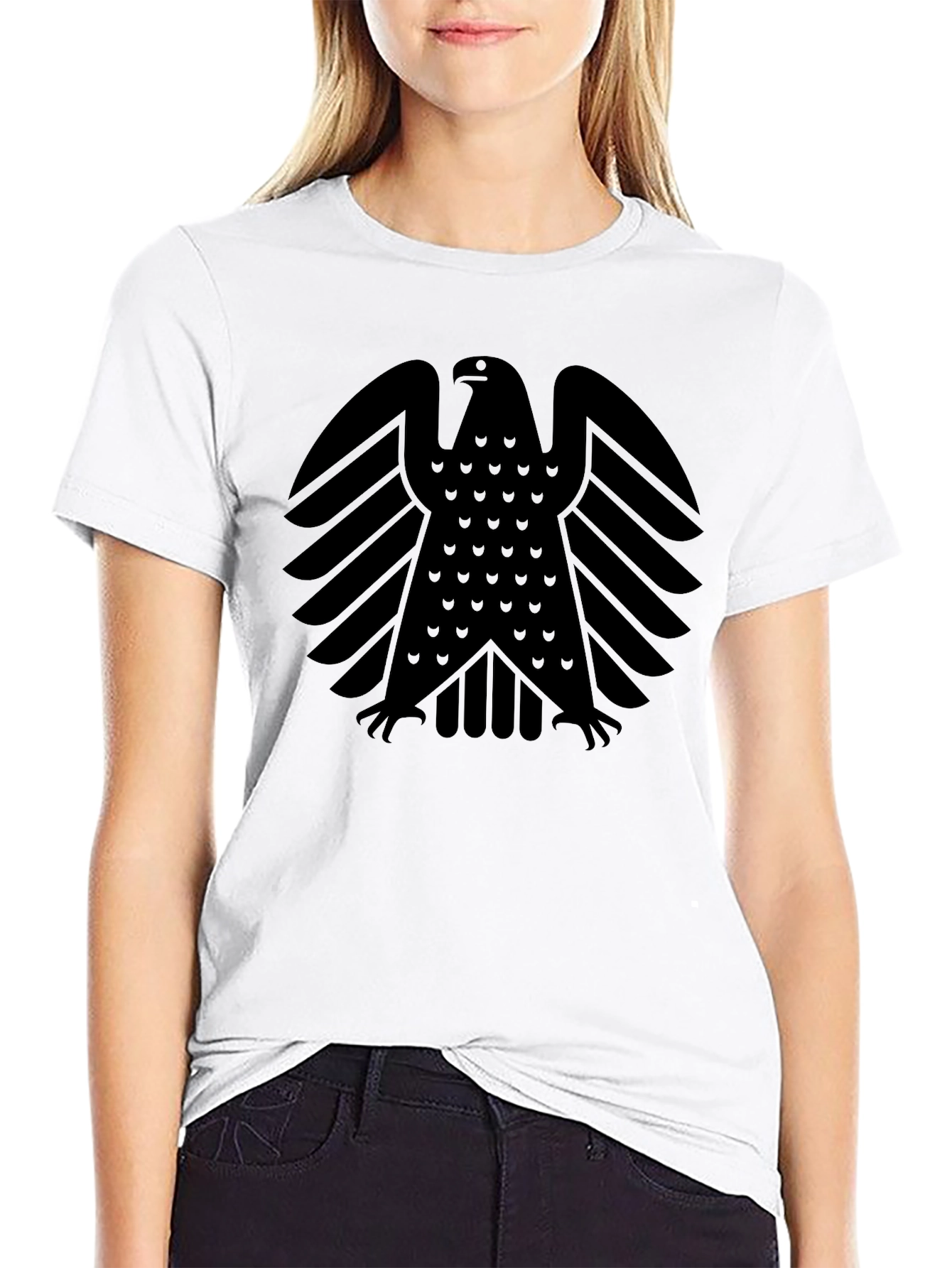 Black Black Eagle Graphic T-Shirt - Menswear view 9