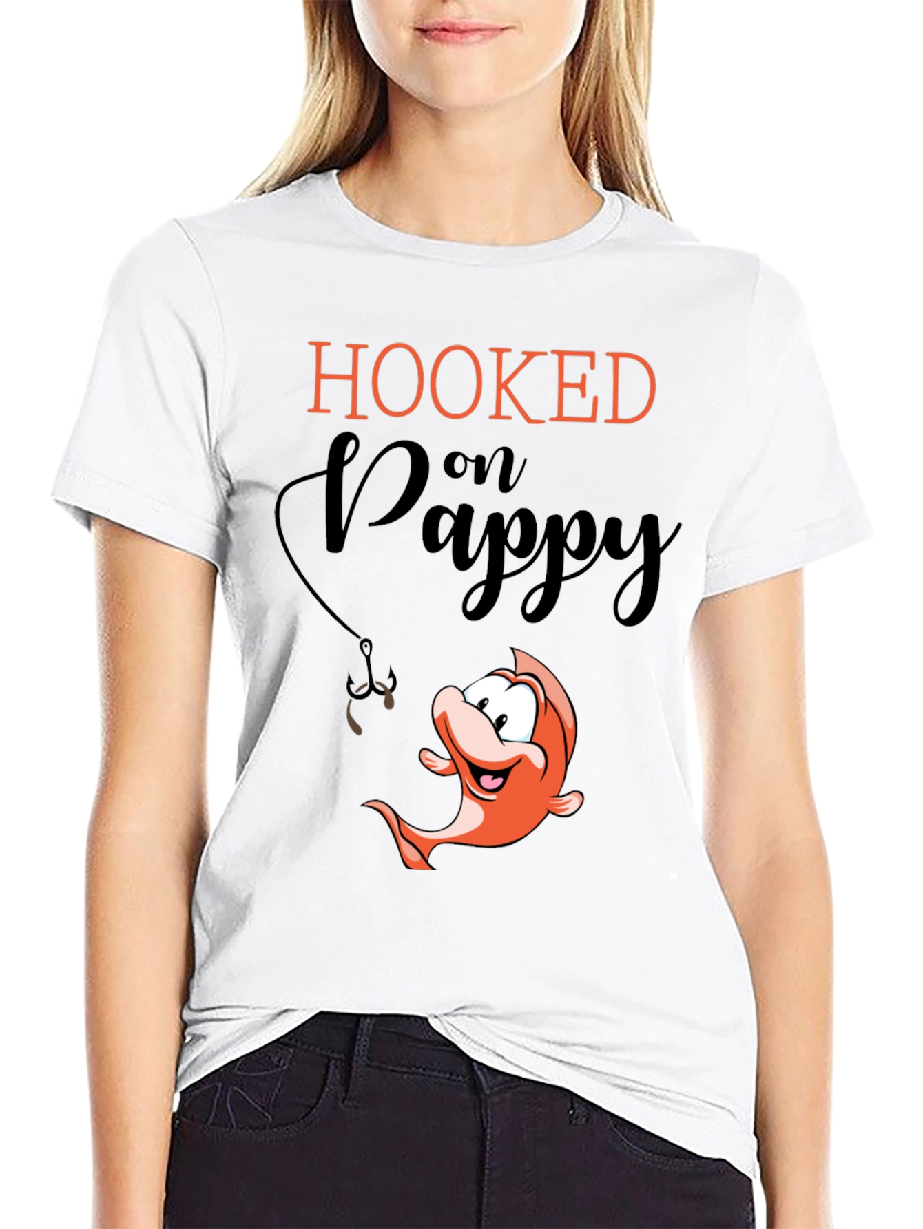 Black Hooked on Pappy Black T-Shirt view 9