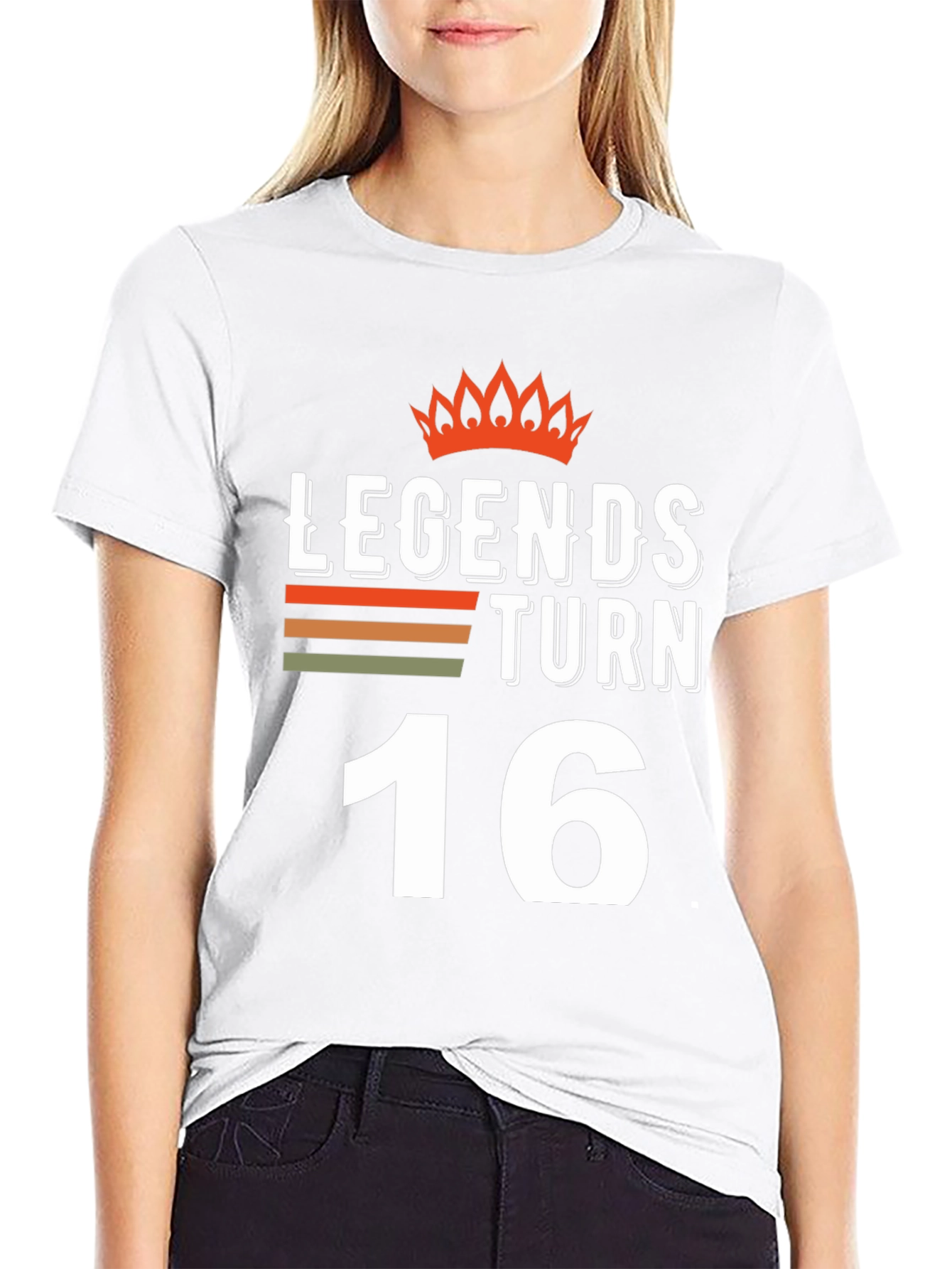 Black Legends Turn 16 Black T-Shirt view 9