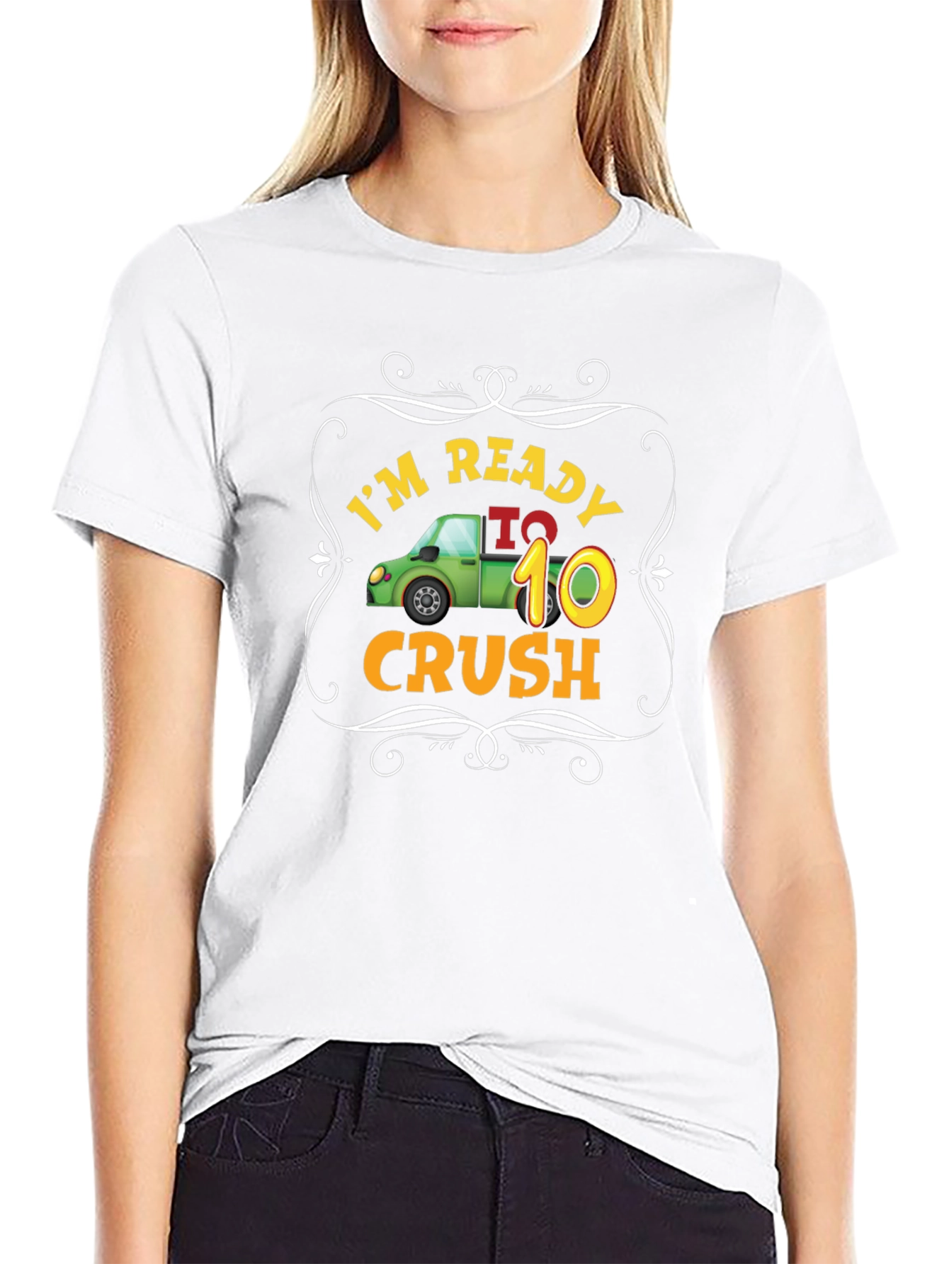 Ready to Crush 10th Birthday T-Shirt - 9
