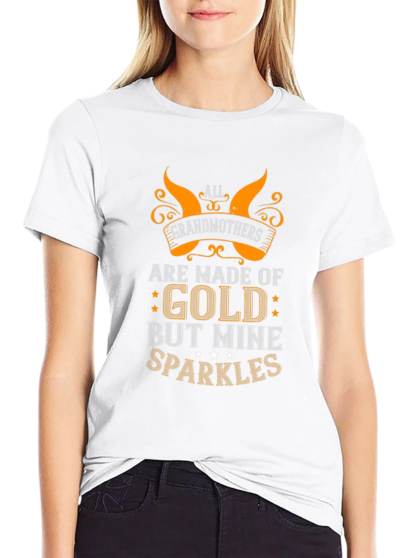 Black Grandmothers Are Made of Gold T-Shirt view 9