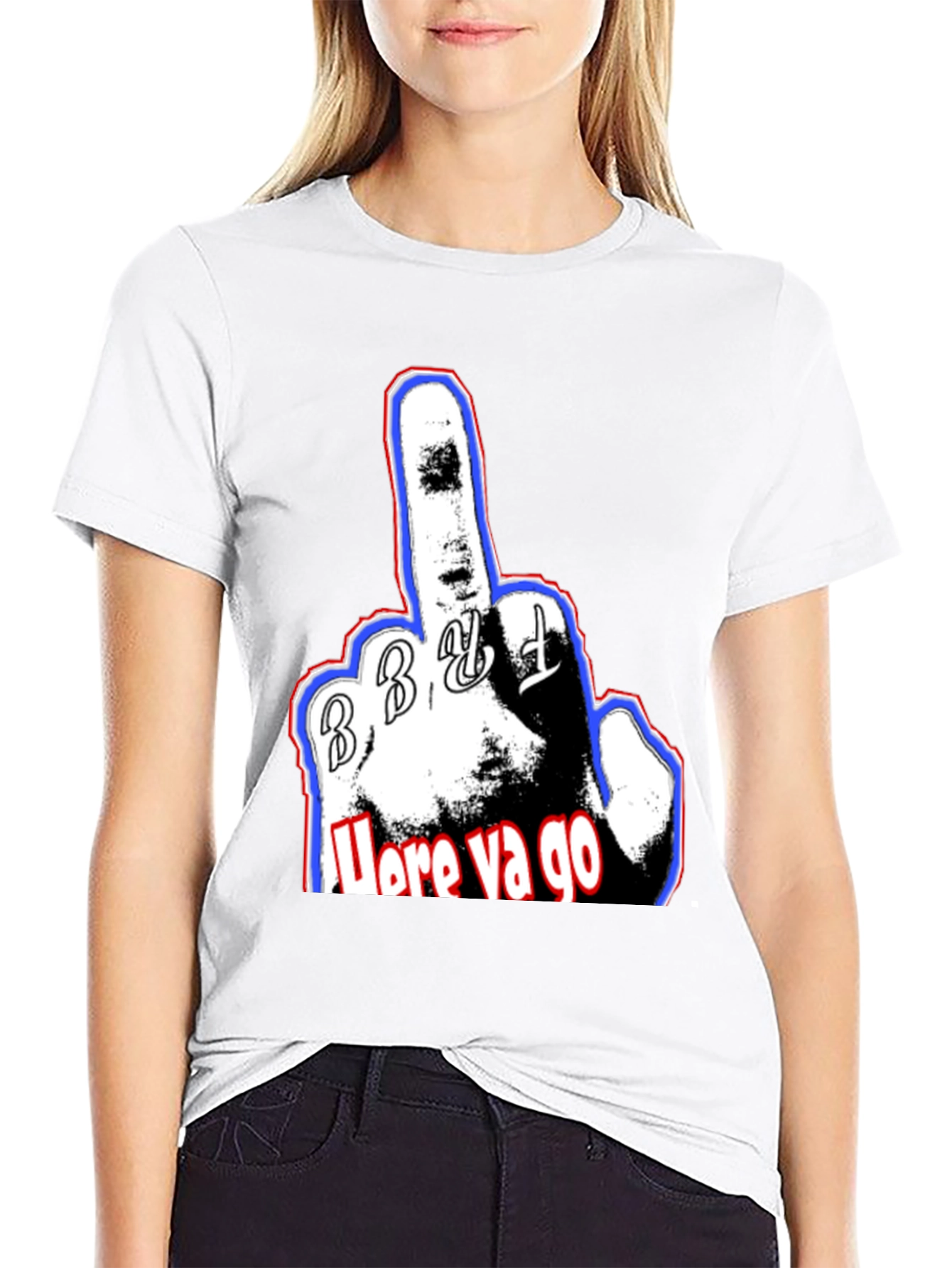 Black Offensive Funny T-Shirt view 9