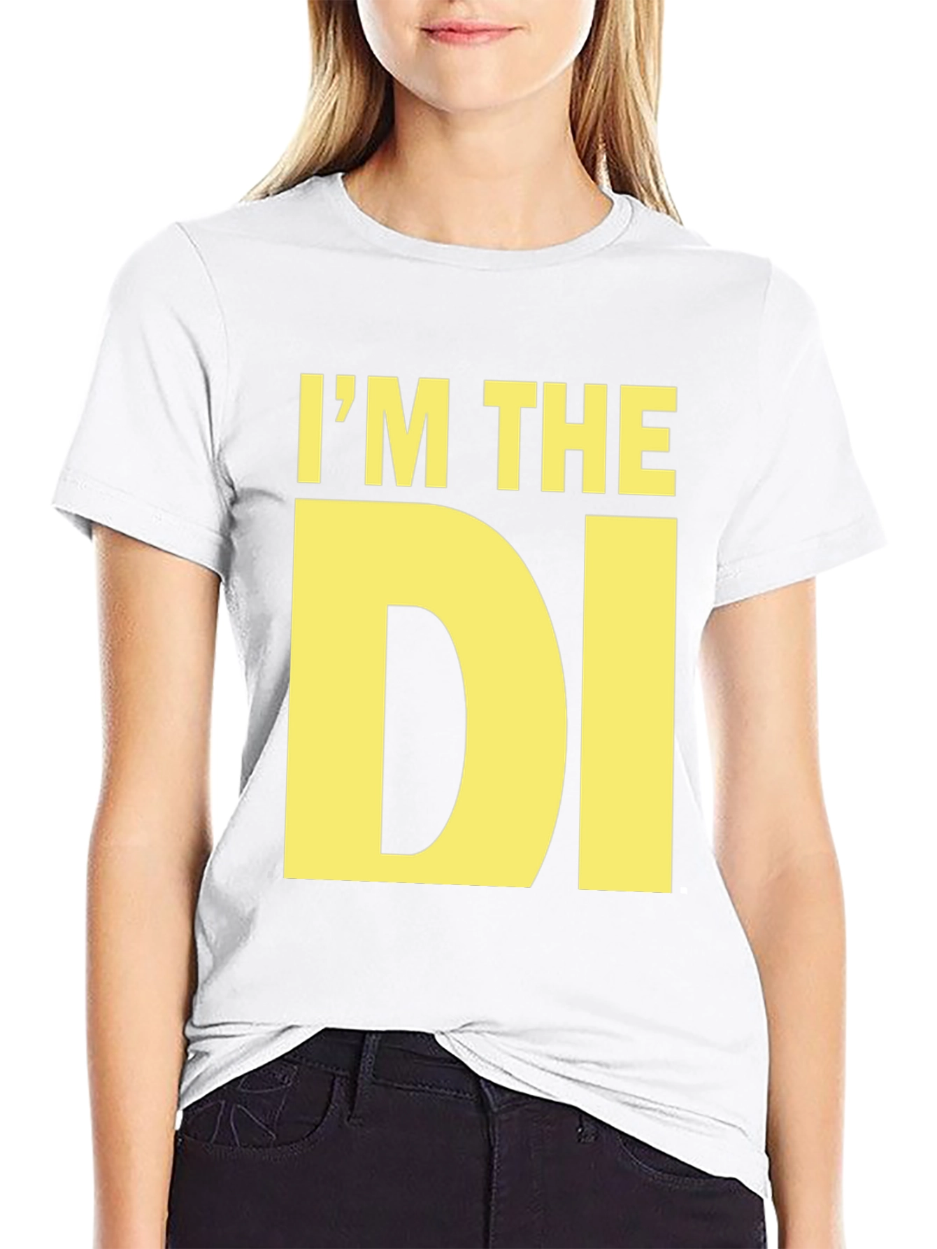 Black I'm the DI Black T-Shirt view 9