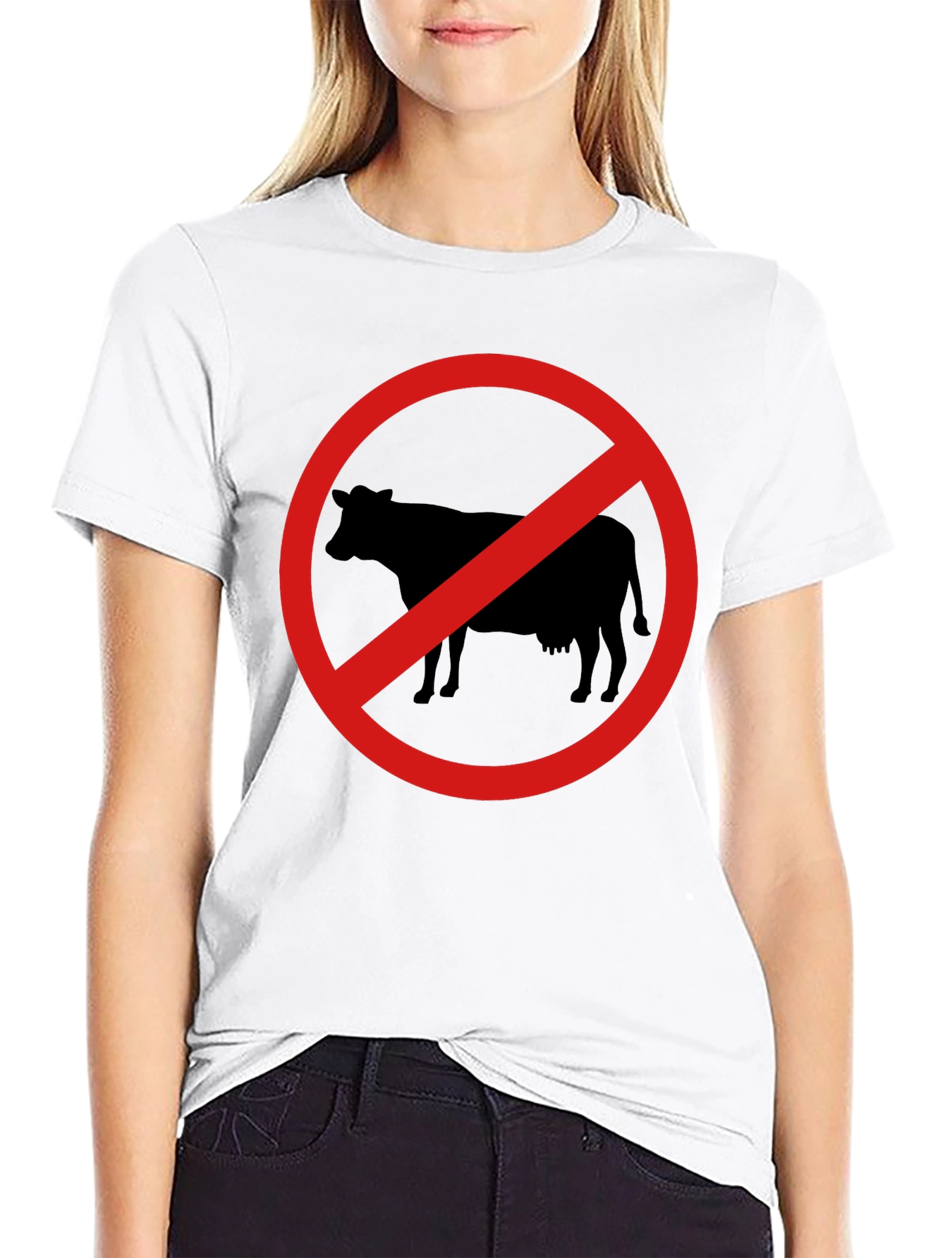No Dairy Black Graphic Tee - 9