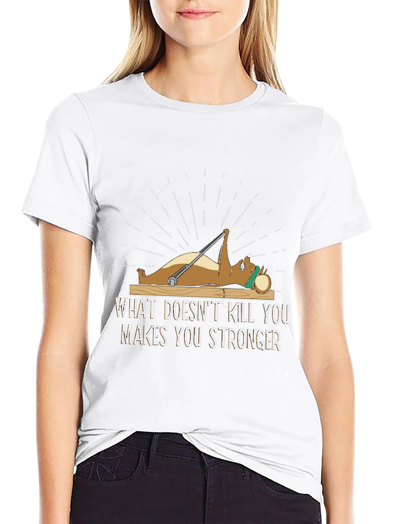 Black What Doesn't Kill You Mouse Trap T-Shirt view 9