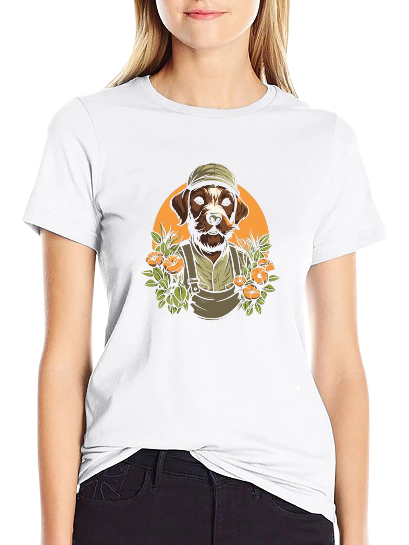 Black Dog Gardener Graphic Tee - Cool & Quirky view 9