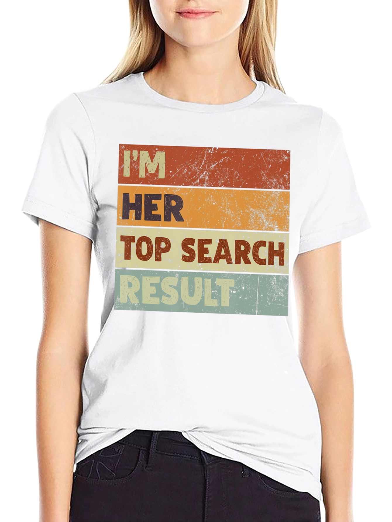 Black I'm Her Top Search Result T-Shirt view 9