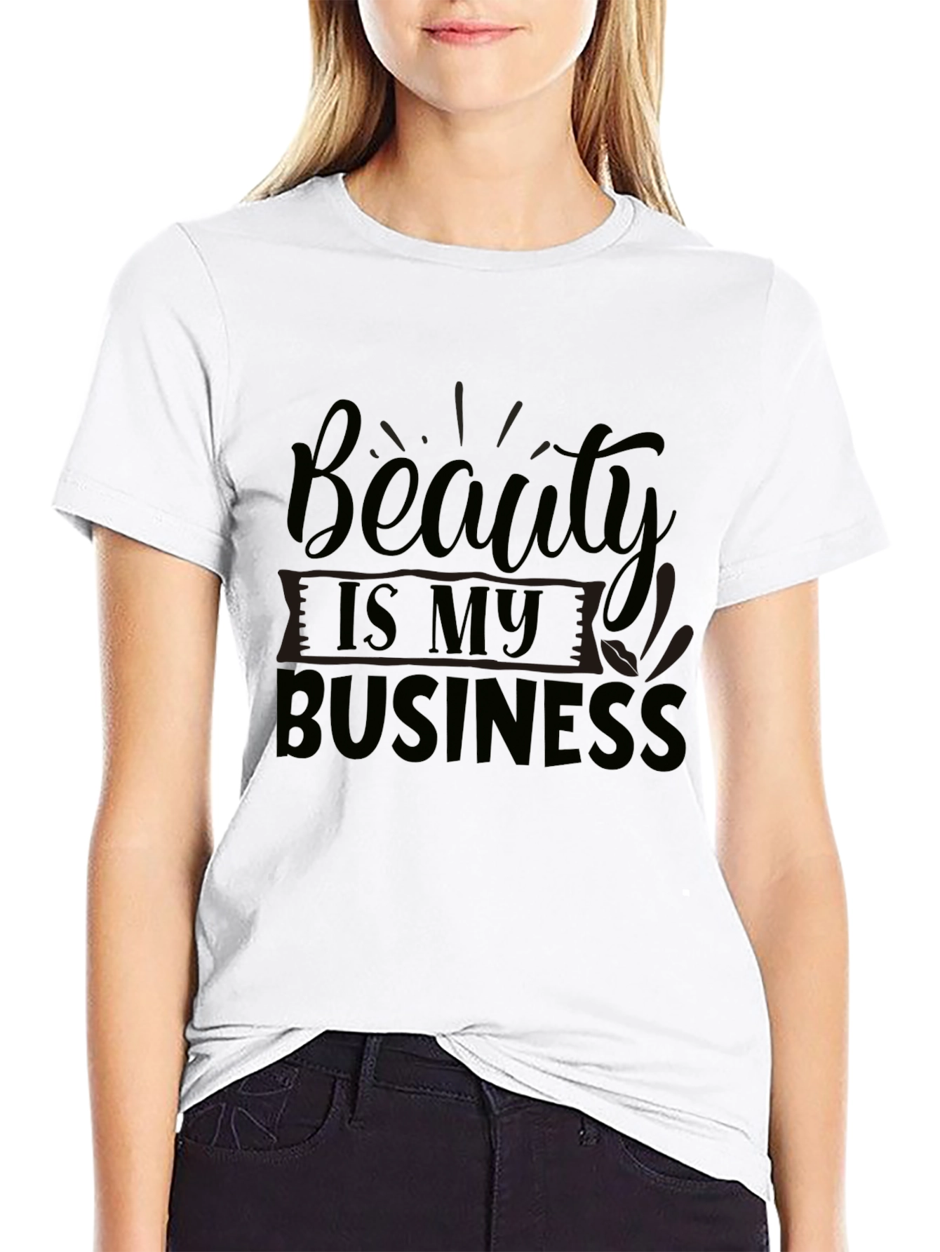 Black Beauty is My Business Black T-Shirt view 9