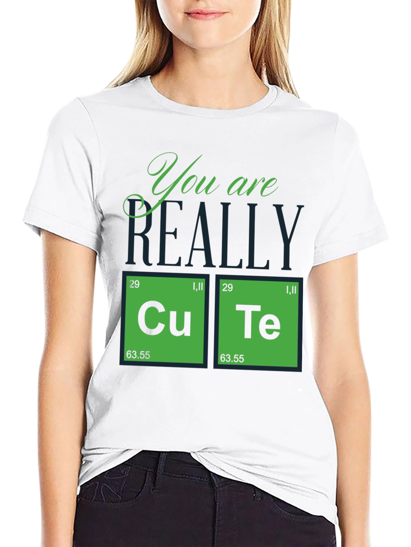 Black Cute Element T-Shirt Funny Chemistry Tee view 9