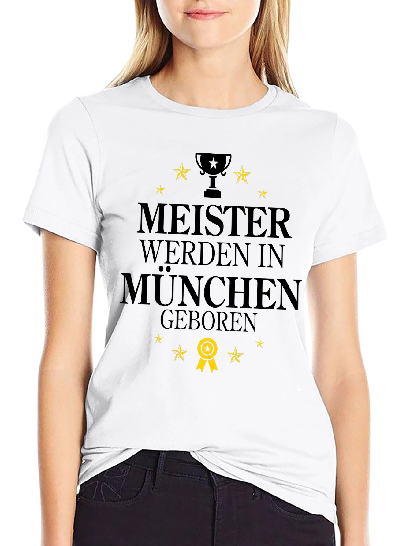 Meister Werden In Munchen Geboren Black Tee - 9