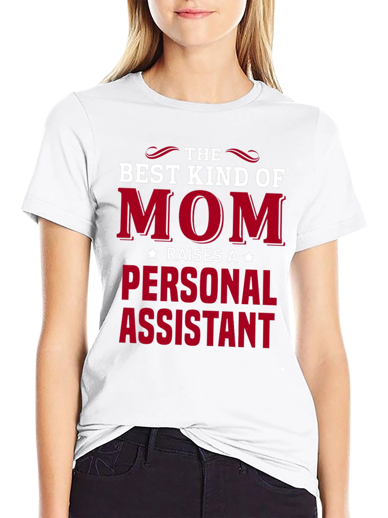 Black Best Kind of Mom T-Shirt view 9