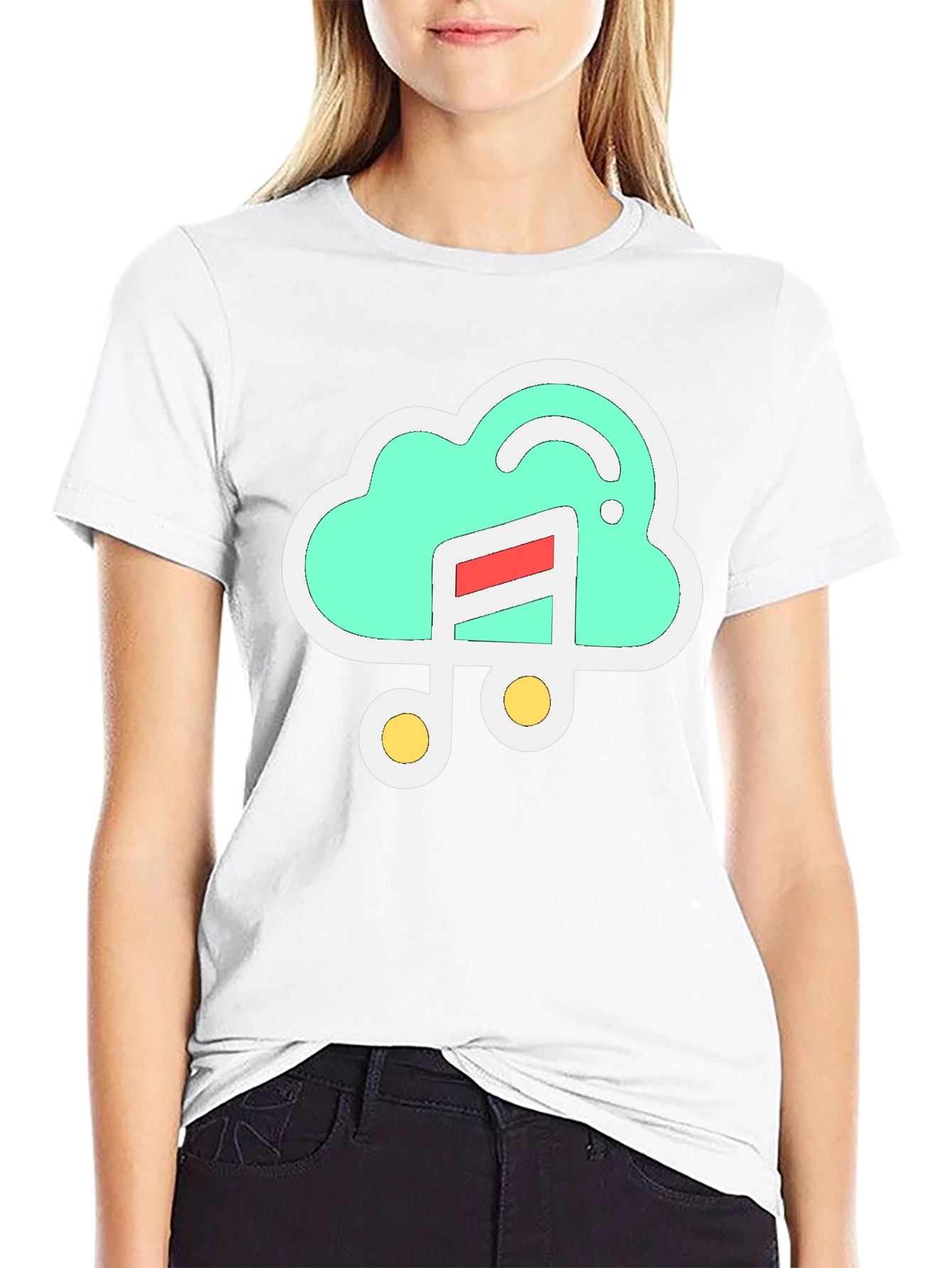 Black Cloud Music T-Shirt - Stylish & Comfortable view 9