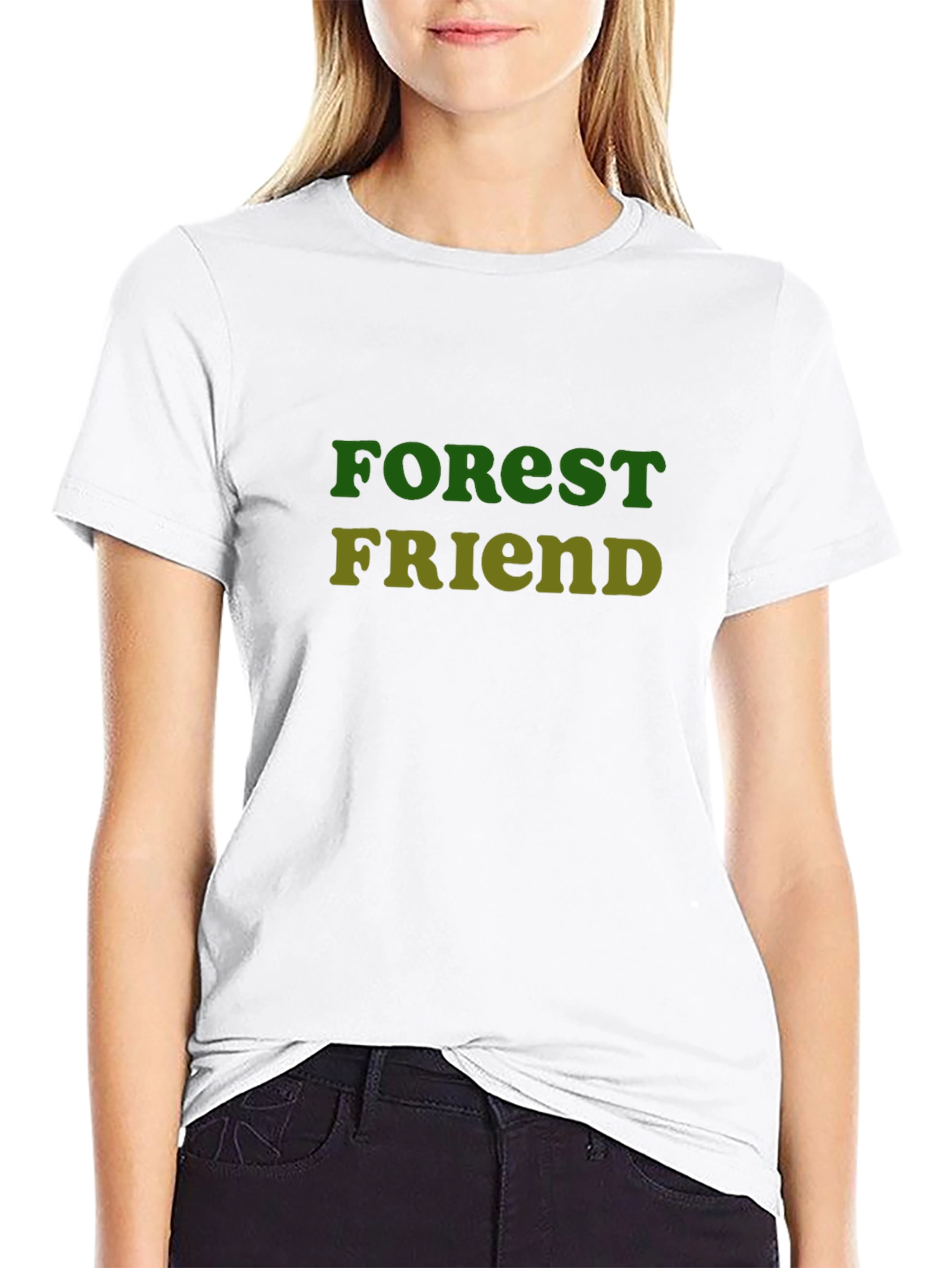 Black Forest Friend Graphic Tee - Eco-Friendly Style view 9