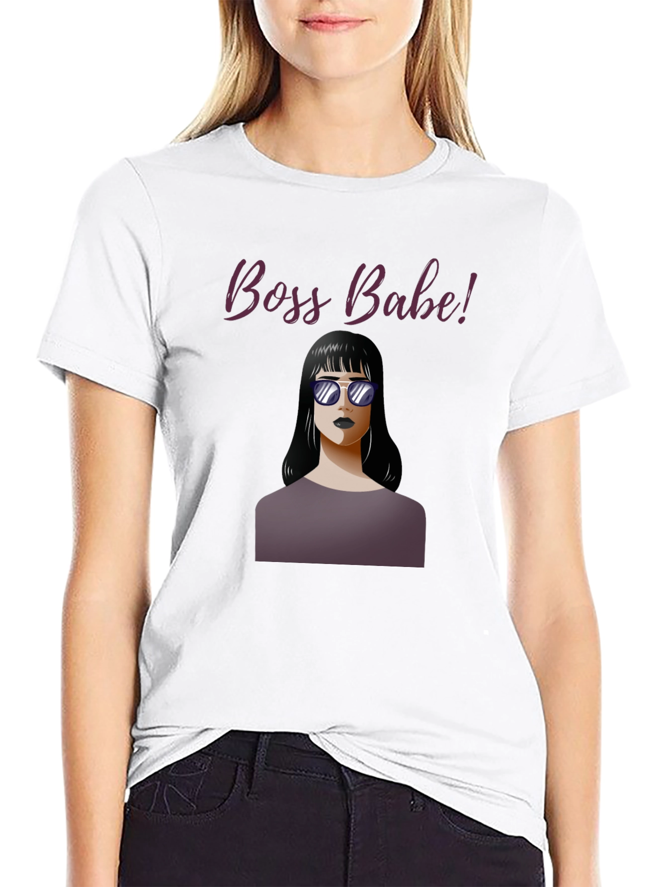 Black Boss Babe Graphic Tee - Stylish & Empowering view 9