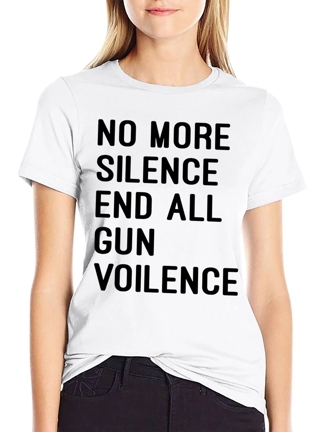 Black No More Silence Tee view 9