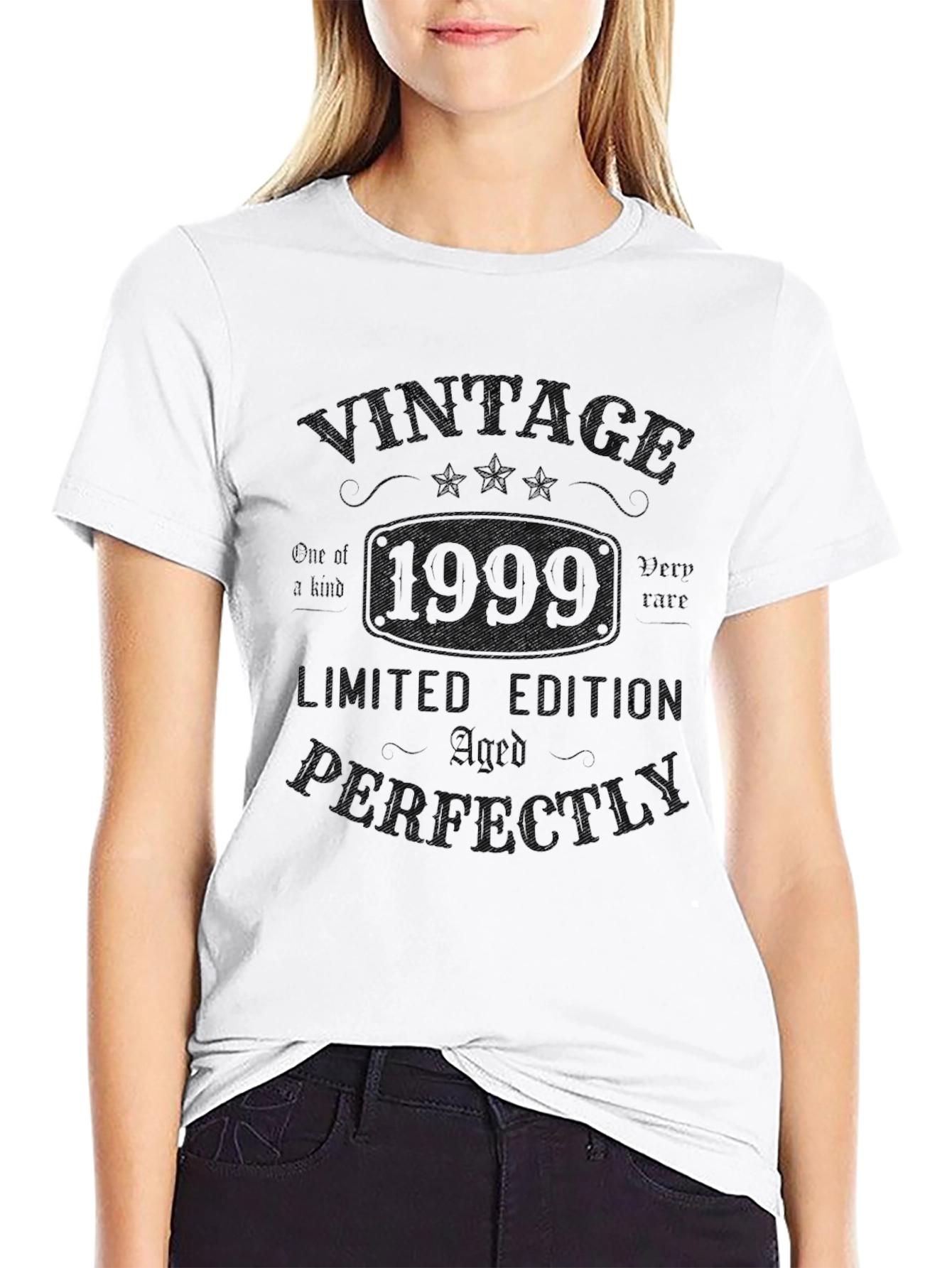 Black Vintage 1999 Limited Edition Black T-Shirt view 9
