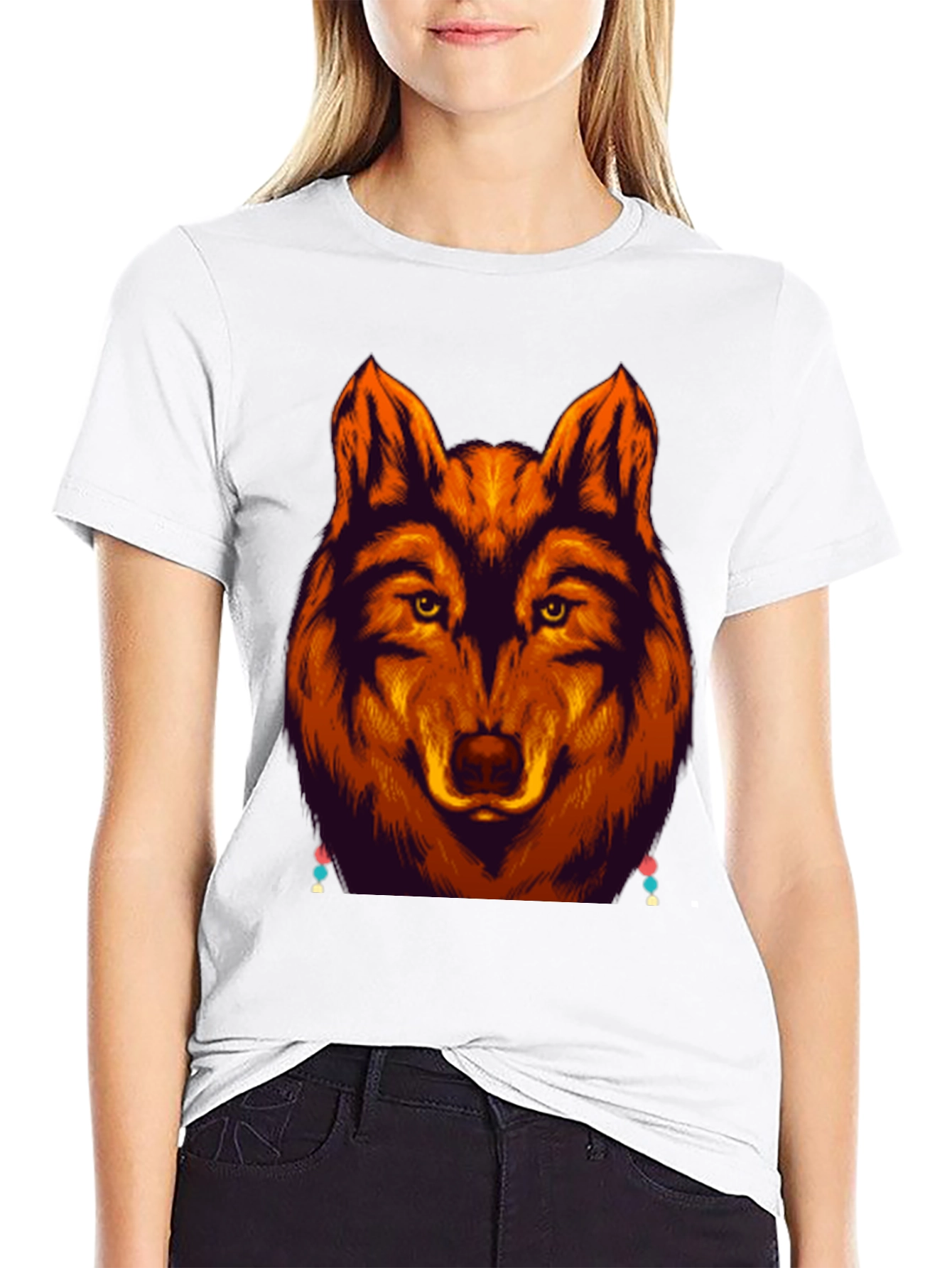 Wolf Graphic Tee - Bold Animal Design - 9
