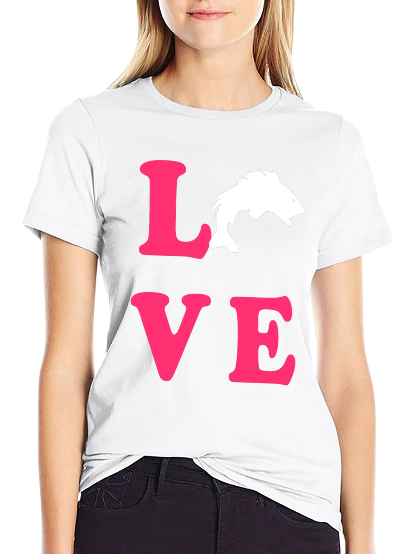 LOVE Fishing T-Shirt: Stylish Angler Apparel - 9