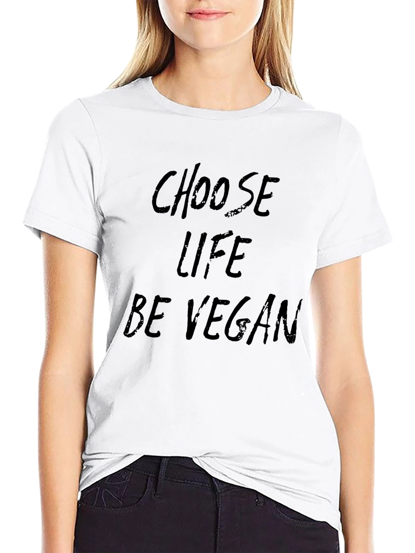 Choose Life Be Vegan T-Shirt - 9