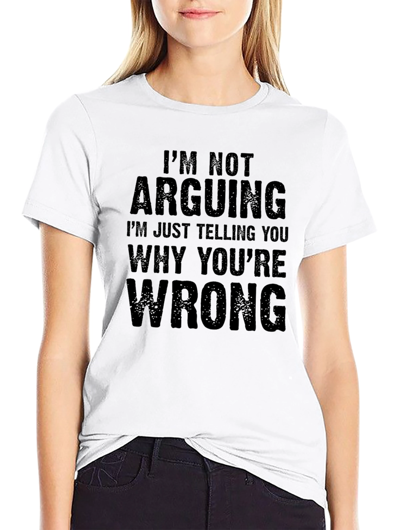 Black Arguing Men's T-Shirt view 9