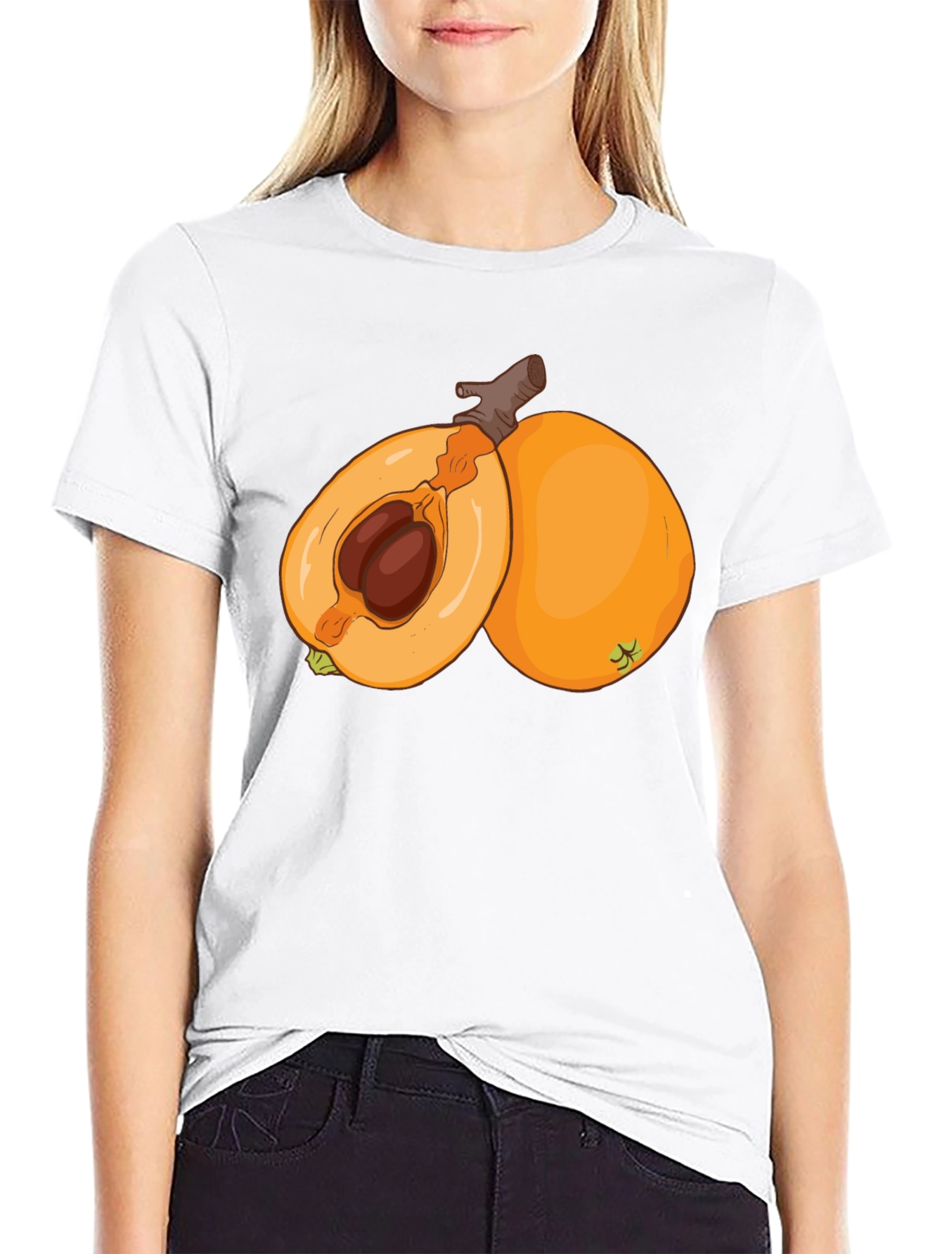 Black Loquat Fruit Graphic Tee - Unique Design, Comfortable Fit view 9