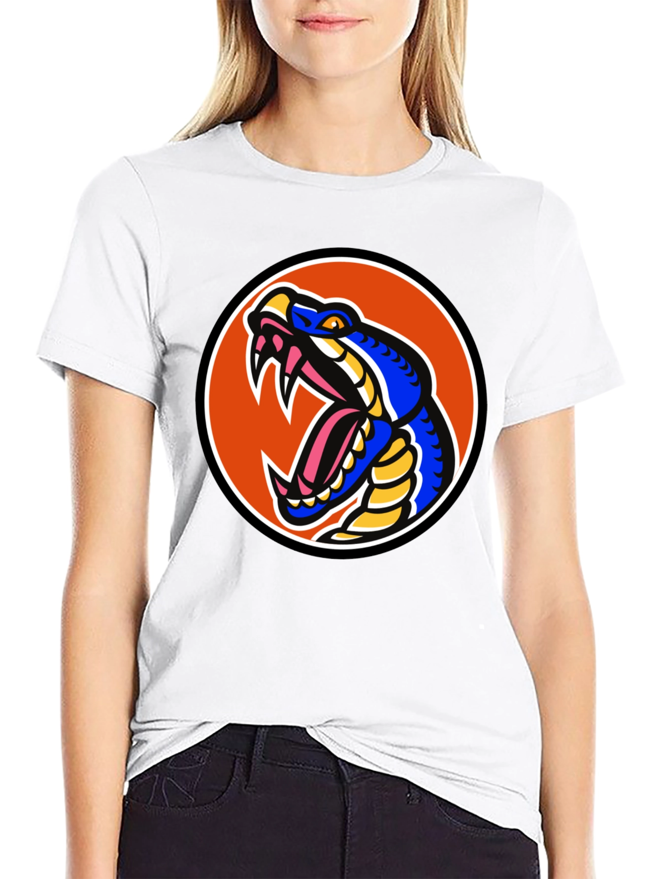 Black Snake Graphic Tee - Bold Cobra Design view 9