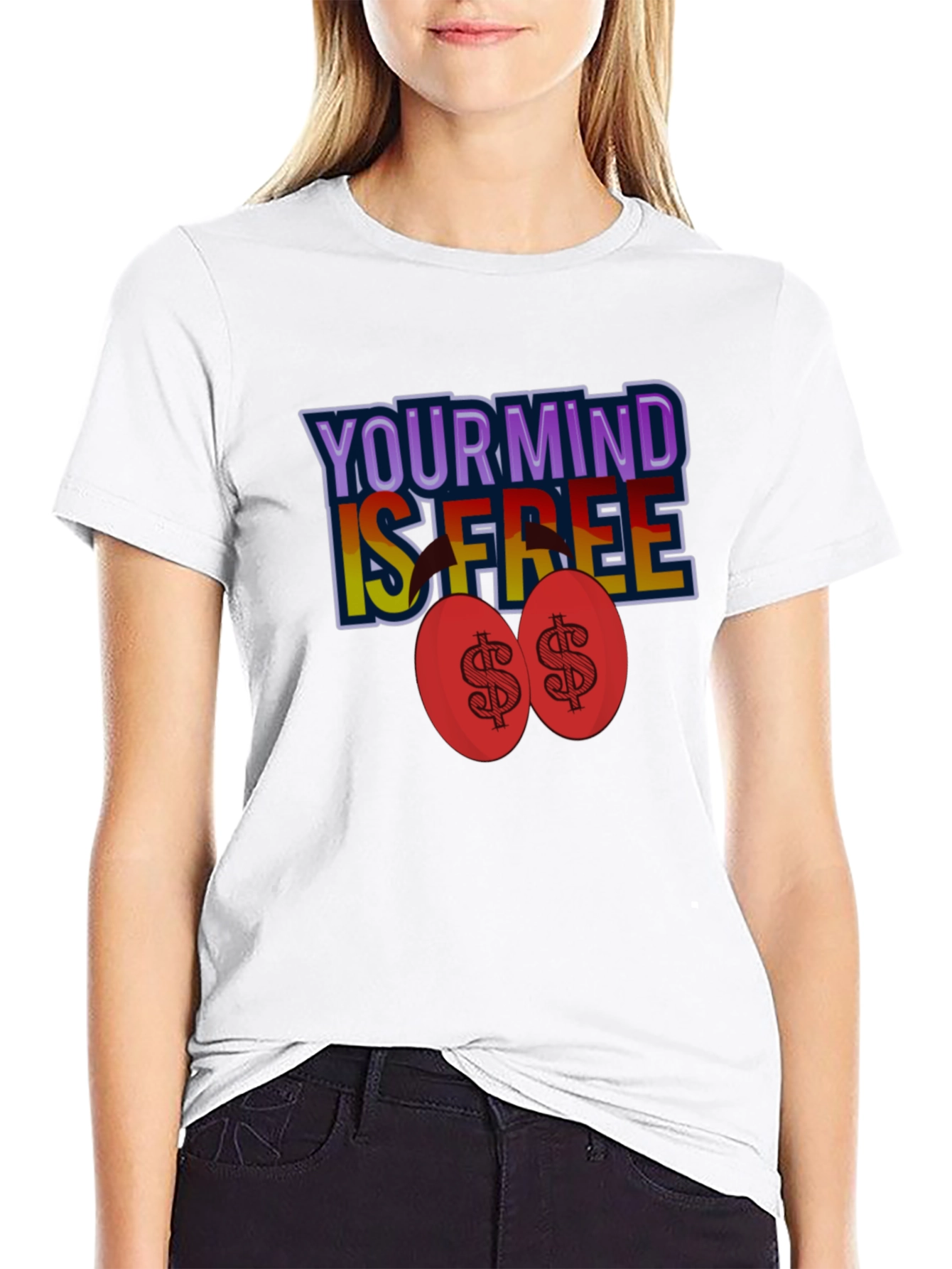 Black Your Mind Is Free T-Shirt view 9