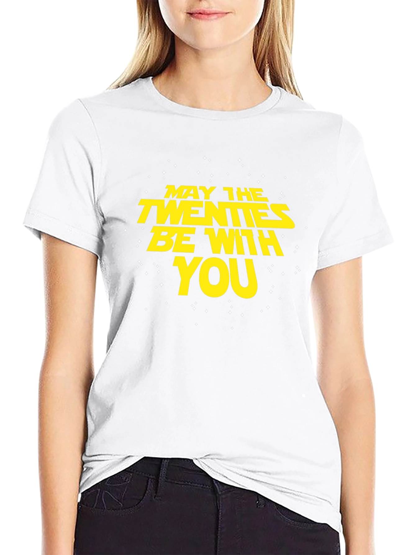 Black May the Twenties Be With You T-Shirt view 9