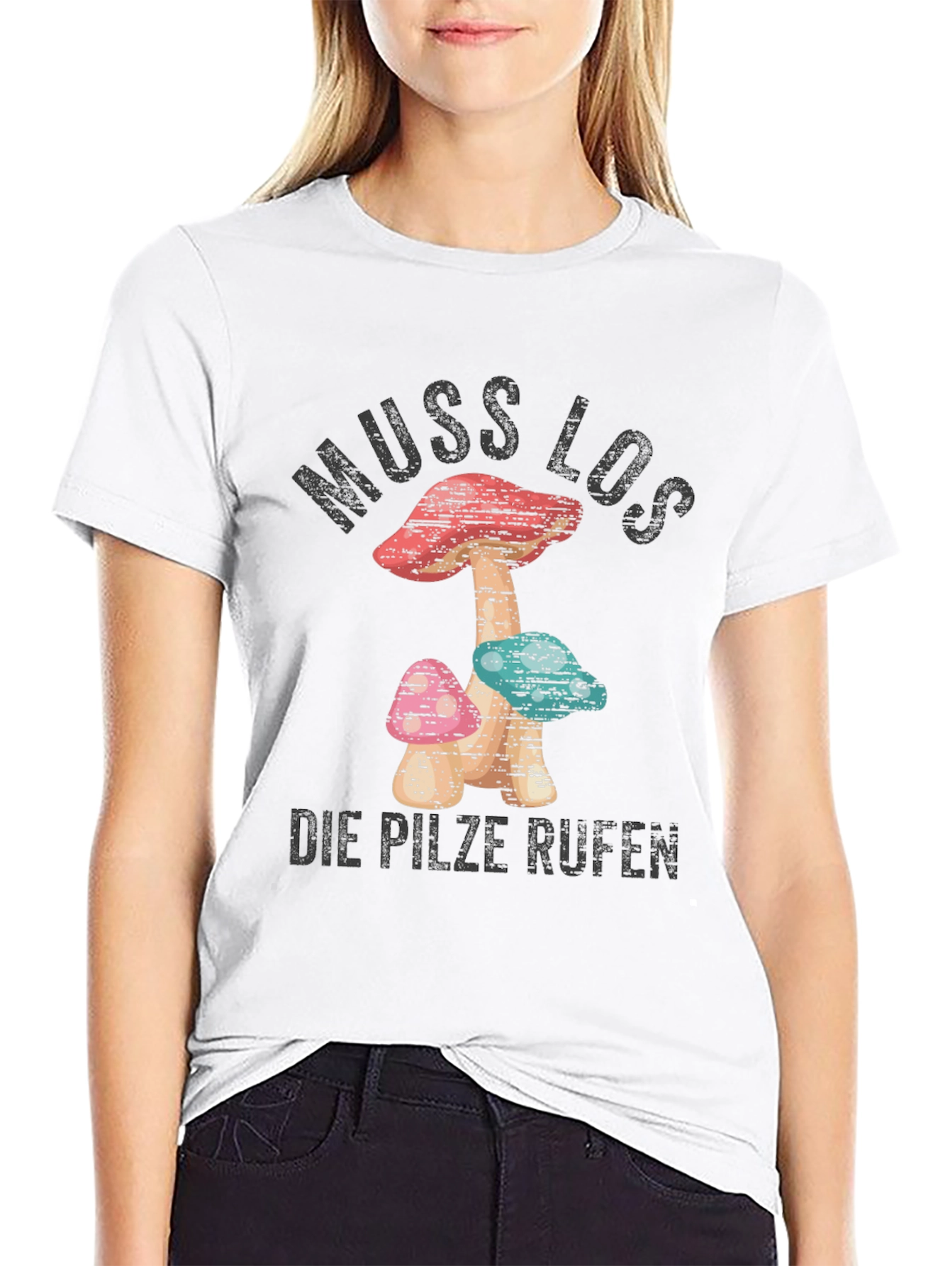 Black Muss Los Mushrooms T-Shirt view 9