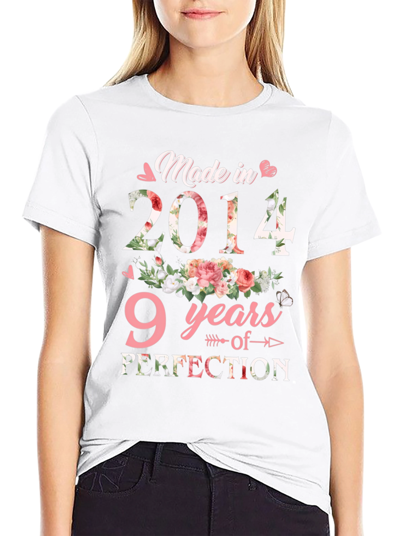 Black Made in 2014, 9 Years of Perfection T-Shirt view 9