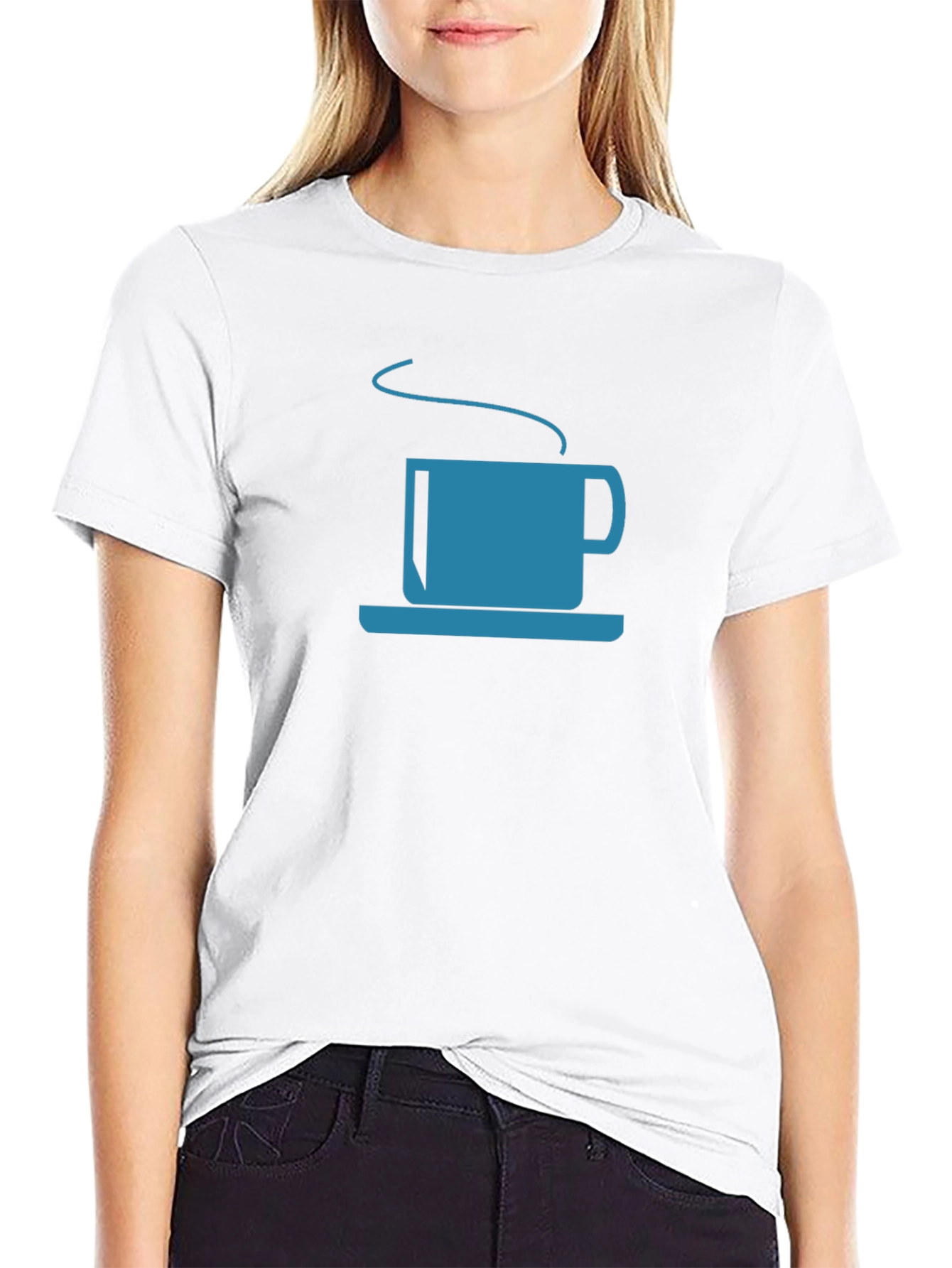 Black Coffee Lover's Graphic Tee - Casual Black T-Shirt view 9
