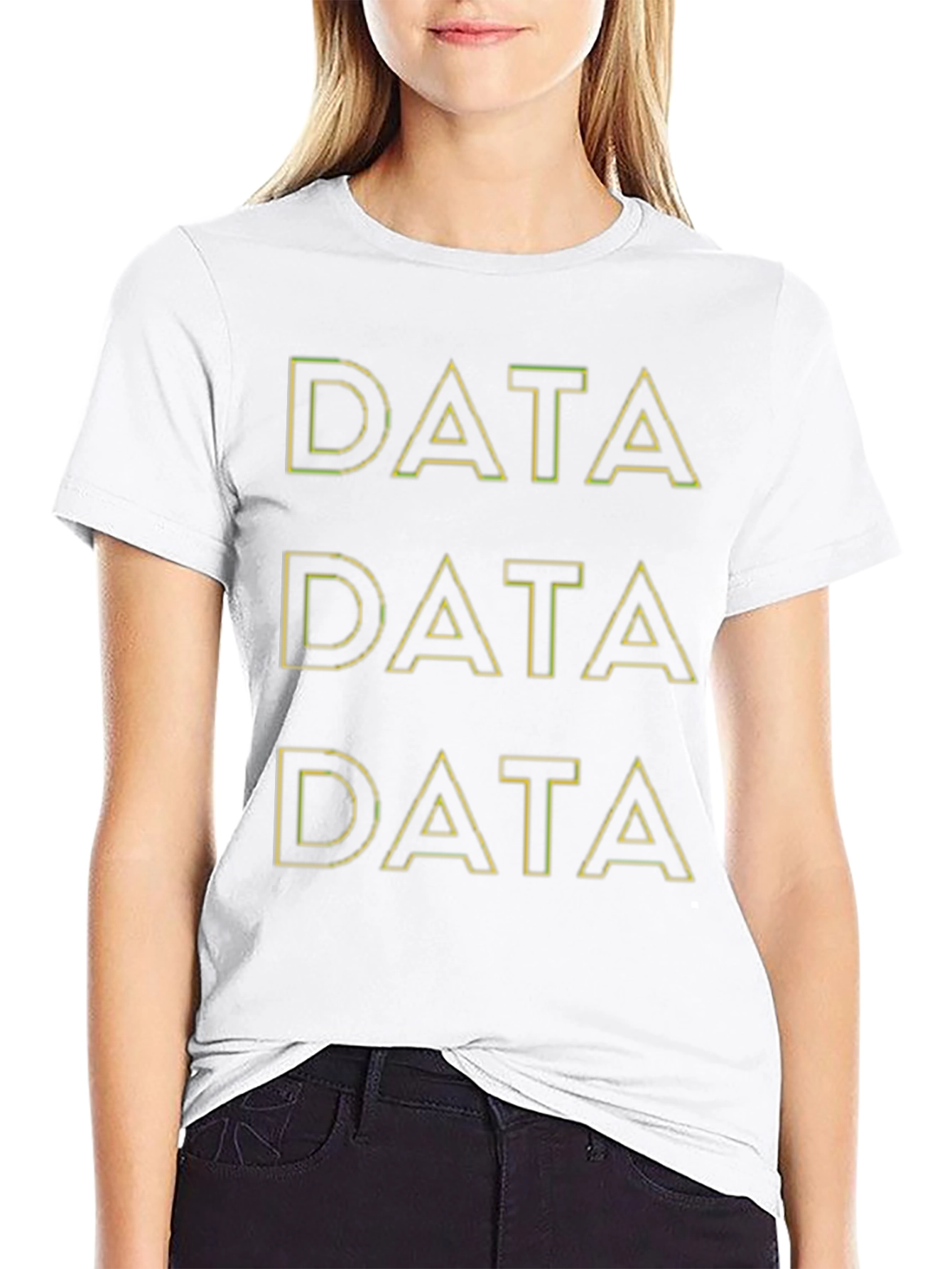 Black Data Black T-Shirt - Programmer Coder Tee view 9