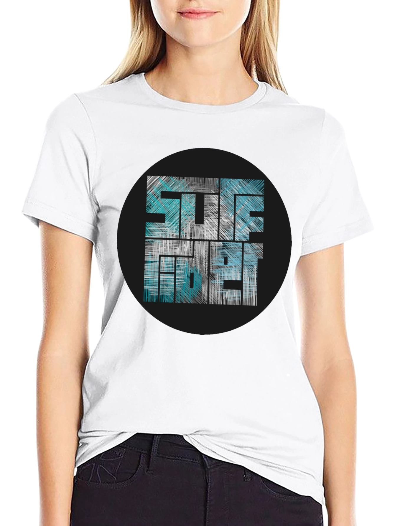 Black Stylish Graphic Tee - Surf Vibes view 9