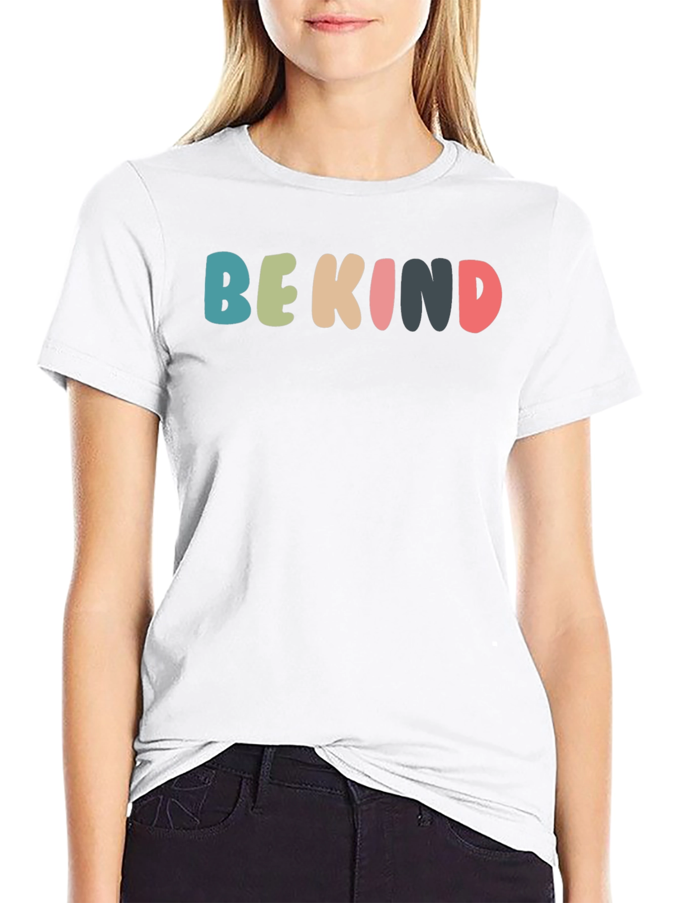 Black Be Kind Graphic Tee - Comfort Fit view 9