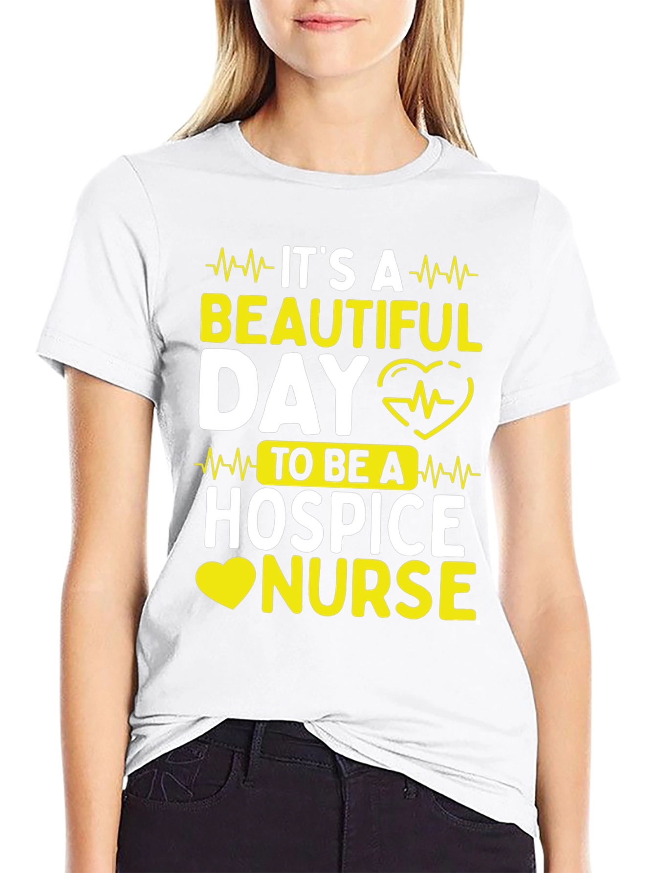 Beautiful Day Hospice Nurse T-Shirt - 9
