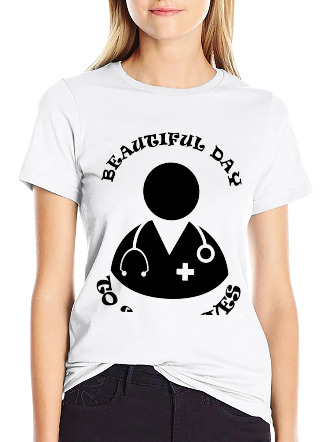 Black Beautiful Day To Save Lives Graphic Tee - Unisex view 9