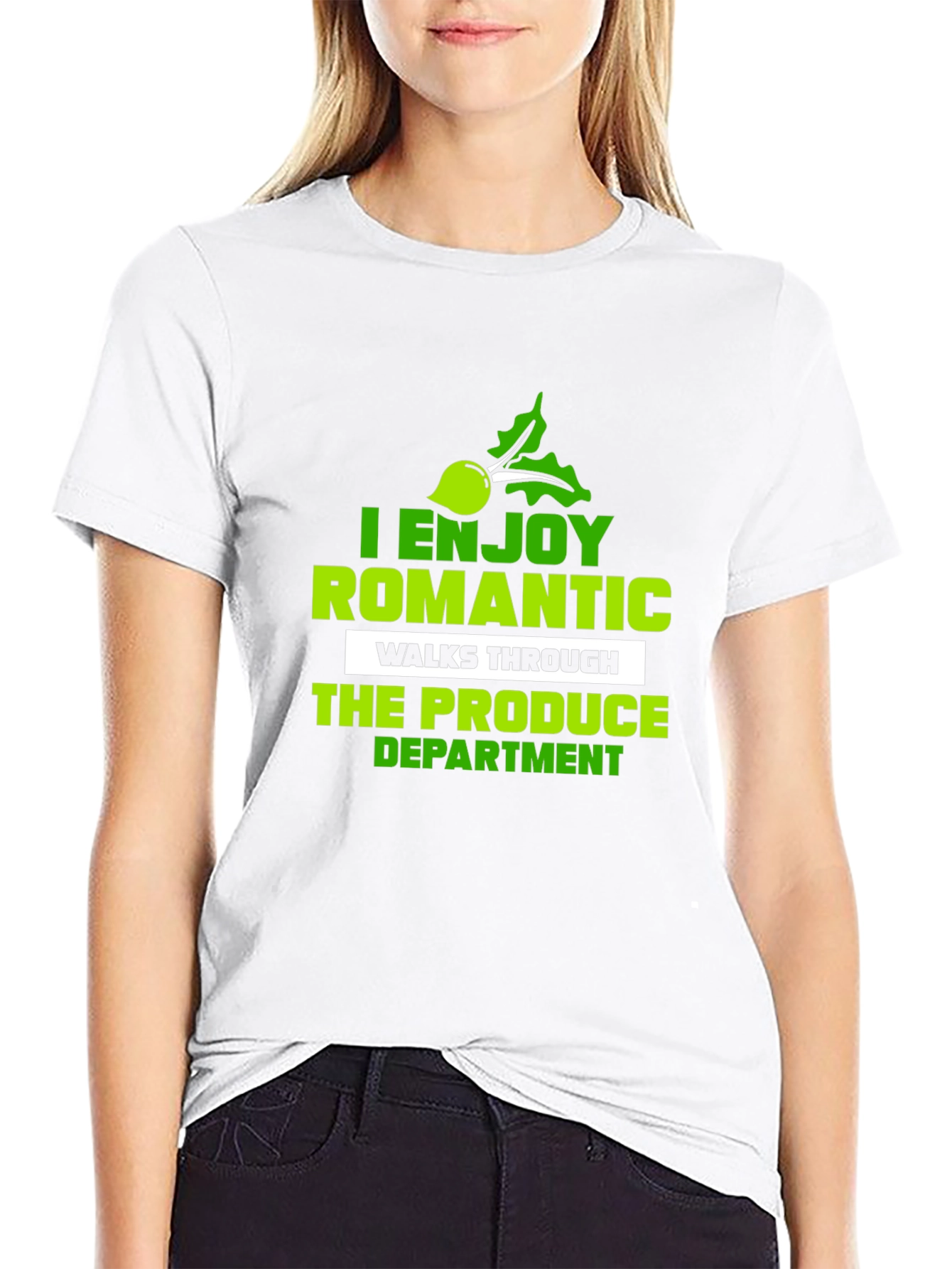 Produce Department T-Shirt: Funny Romantic Walk Tee - 9