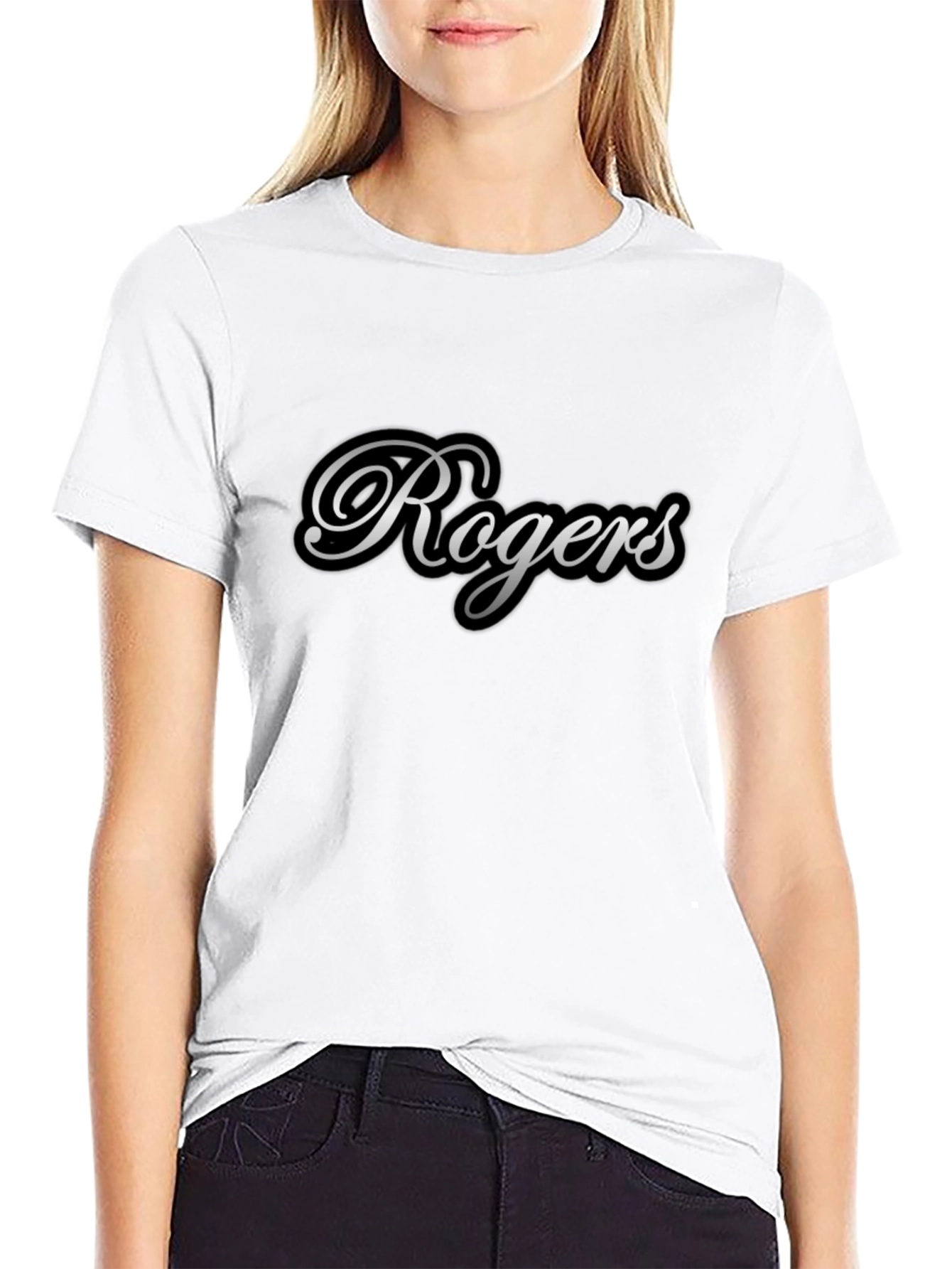 Black Rogers Graphic Tee - Classic Black view 9