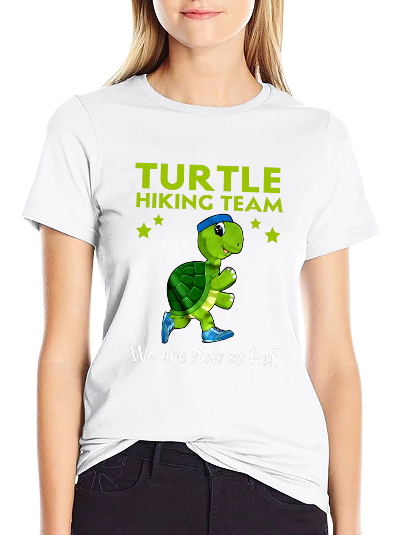Black Turtle Hiking Team T-Shirt - We Are Slow As Hell view 9