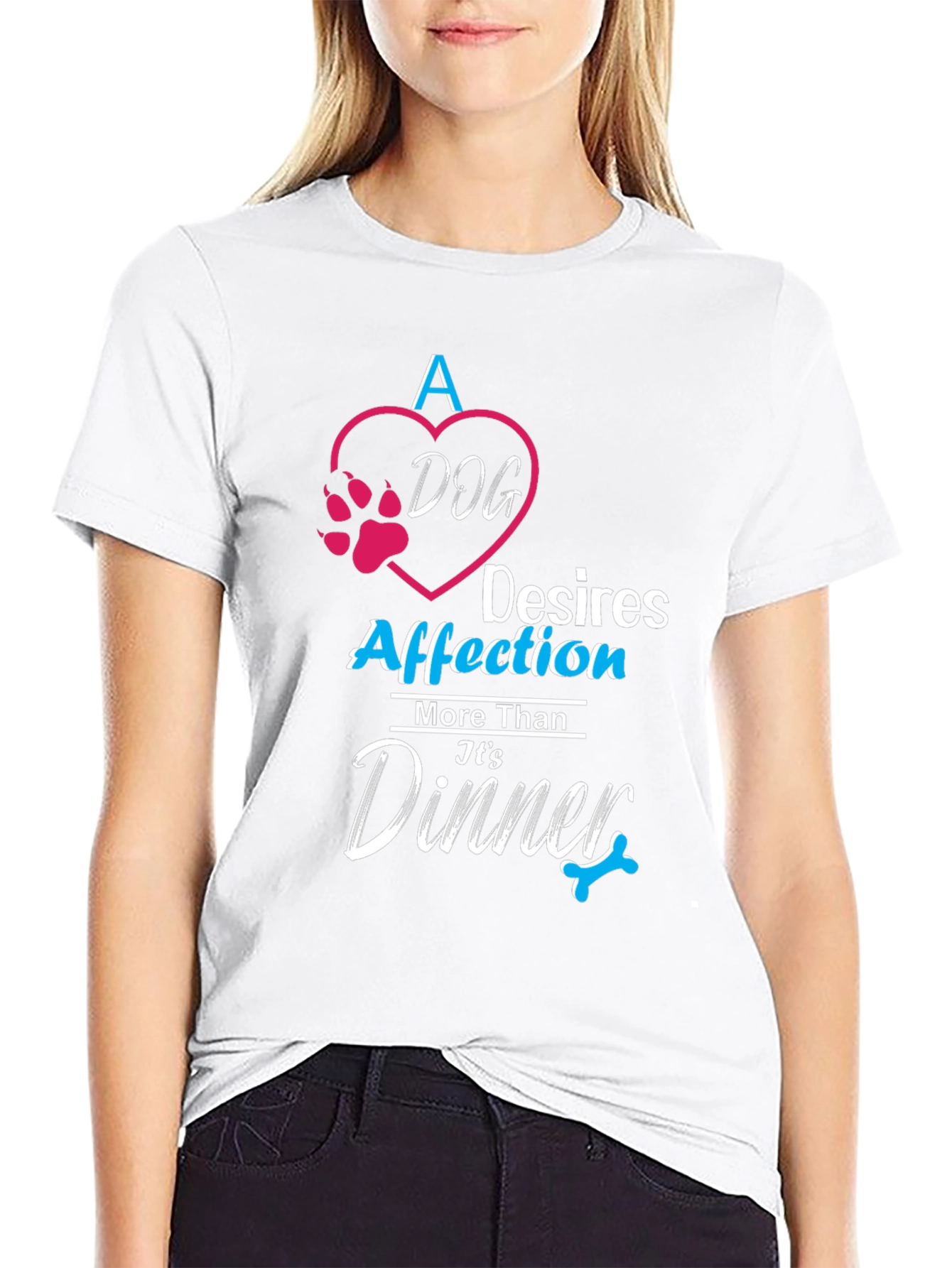 Black Dog Affection Black T-Shirt view 9