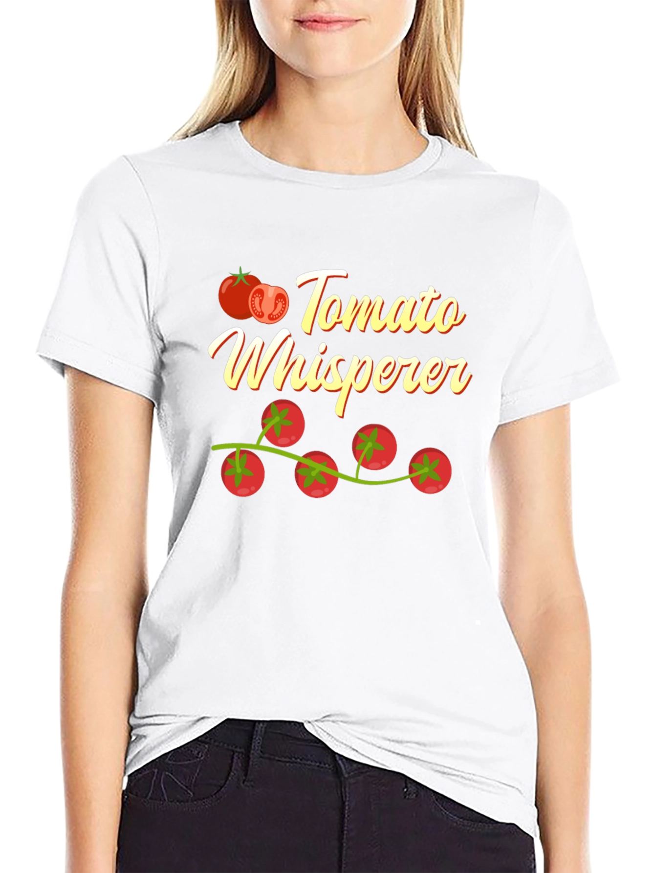 Tomato Whisperer Graphic T-Shirt - Garden Humor Tee - 9