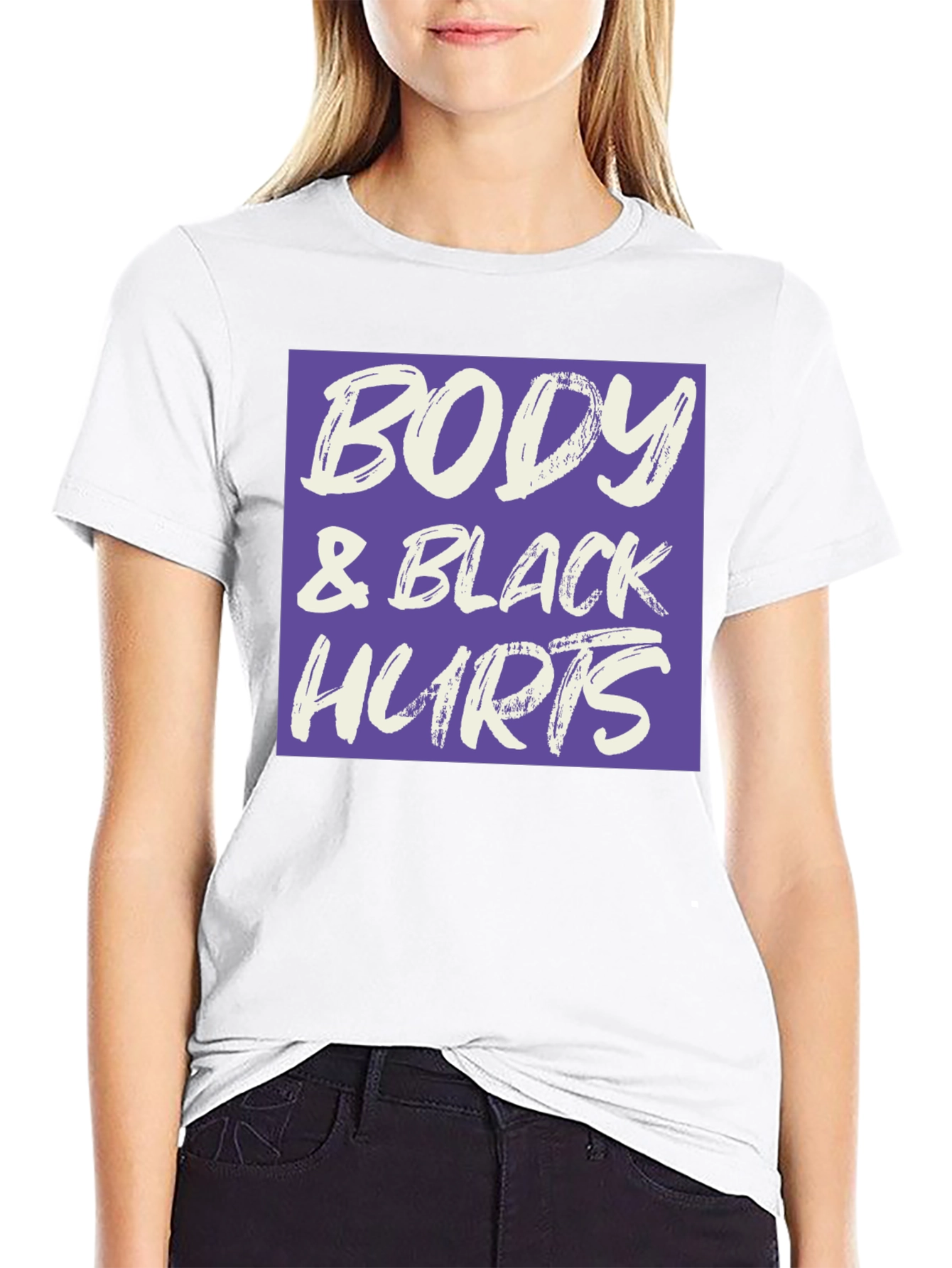 Black Body and Black Hurts T-Shirt view 9
