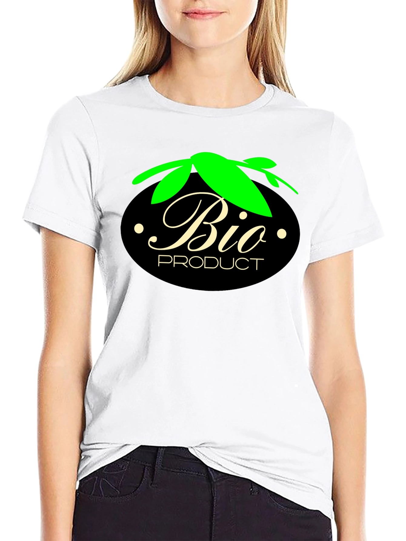 Black Bio Product Black T-Shirt - Eco-Friendly Style view 9